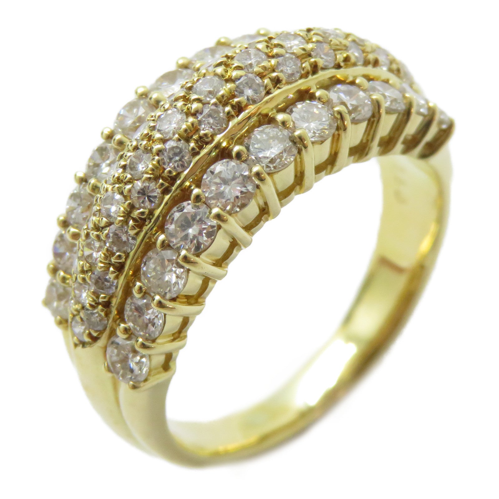 JEWELRY 18K黃金Diamond Ring 1.50ct鑽石戒指US#7
