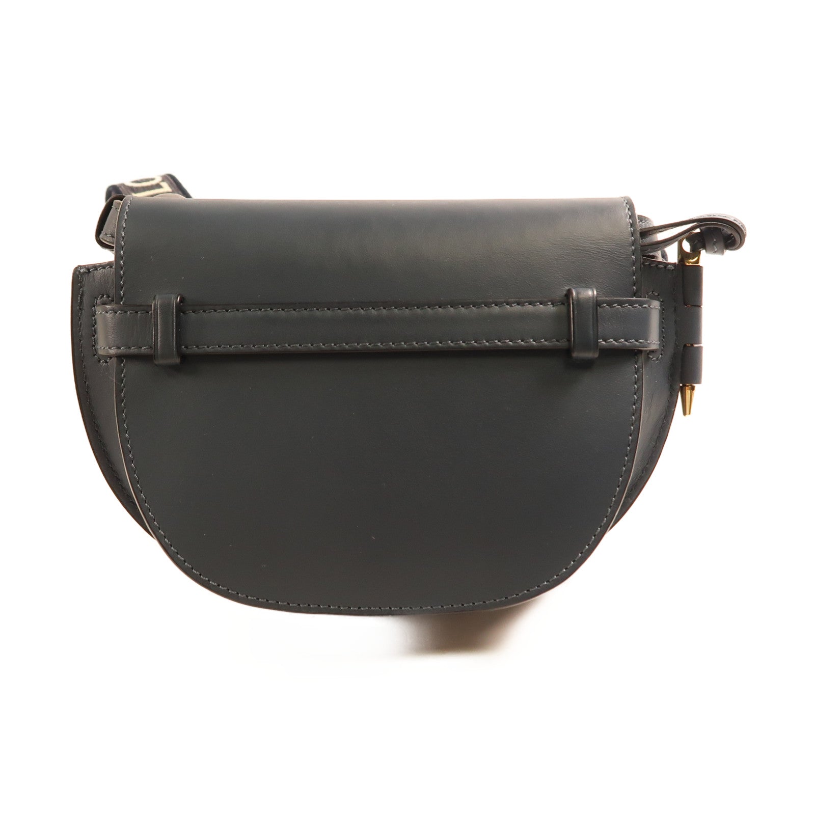LOEWE 牛皮皮革Mini Gate金扣肩背袋