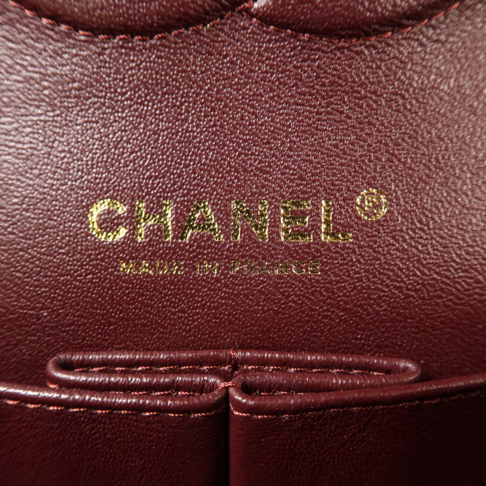 CHANEL 牛皮皮革Classic 25金扣鏈帶肩背袋