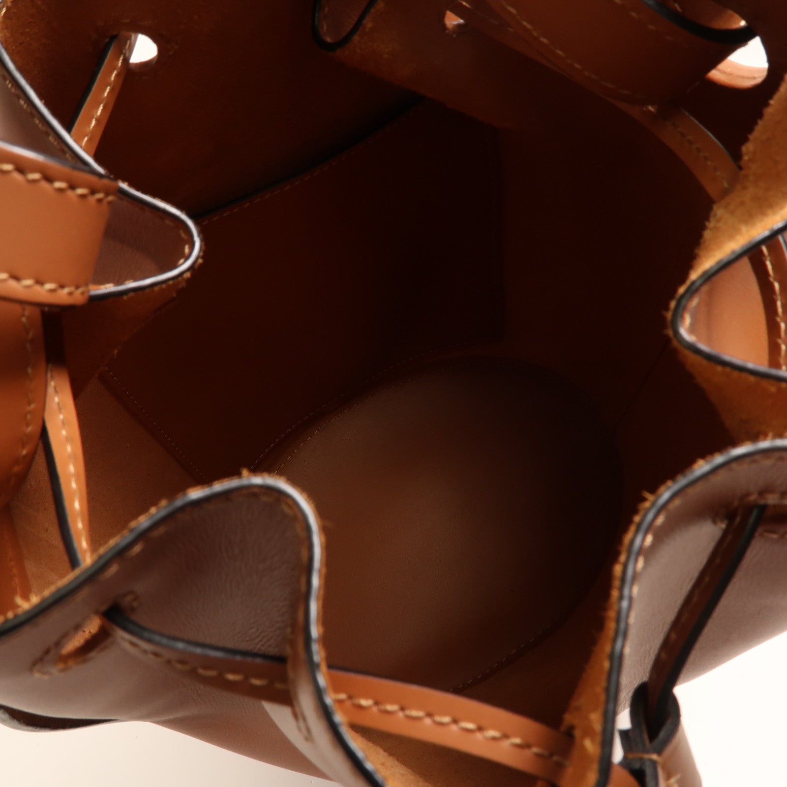 LOEWE 牛皮皮革Balloon金扣手挽肩背兩用袋