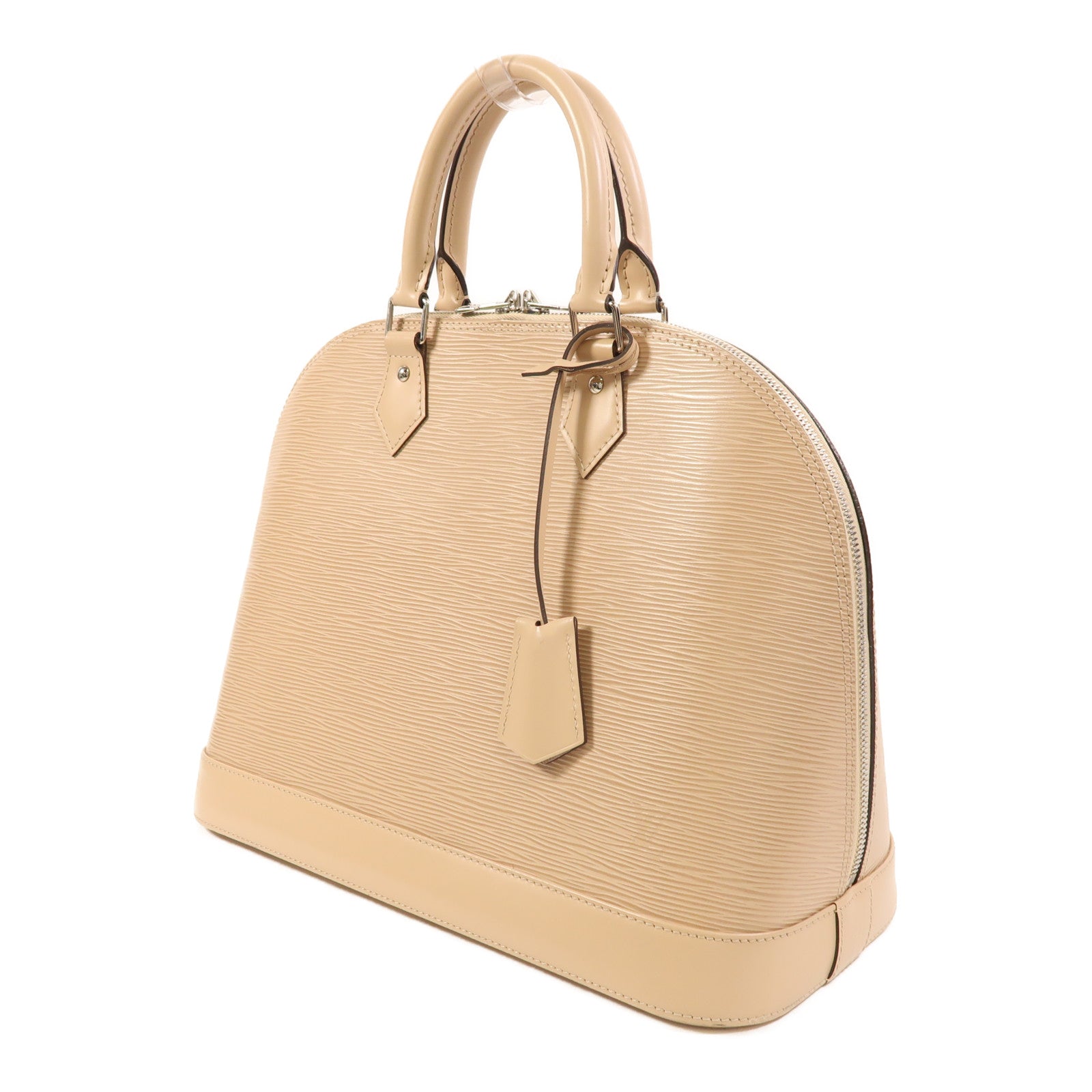 LOUIS VUITTON Epi Alma MM銀扣手挽袋