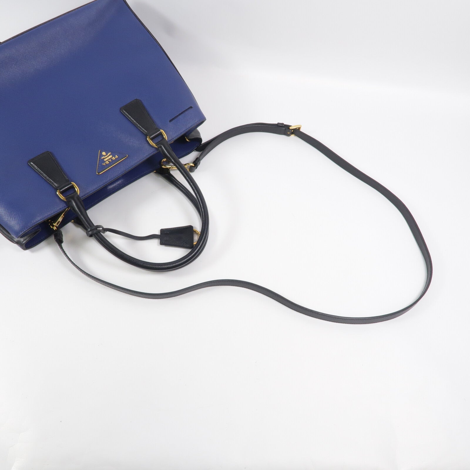 PRADA 牛皮皮革2Way Shoulder手挽肩背兩用袋