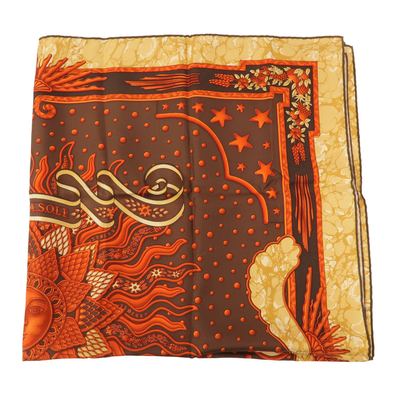 HERMES 絲質Scarf 90x90cm絲巾