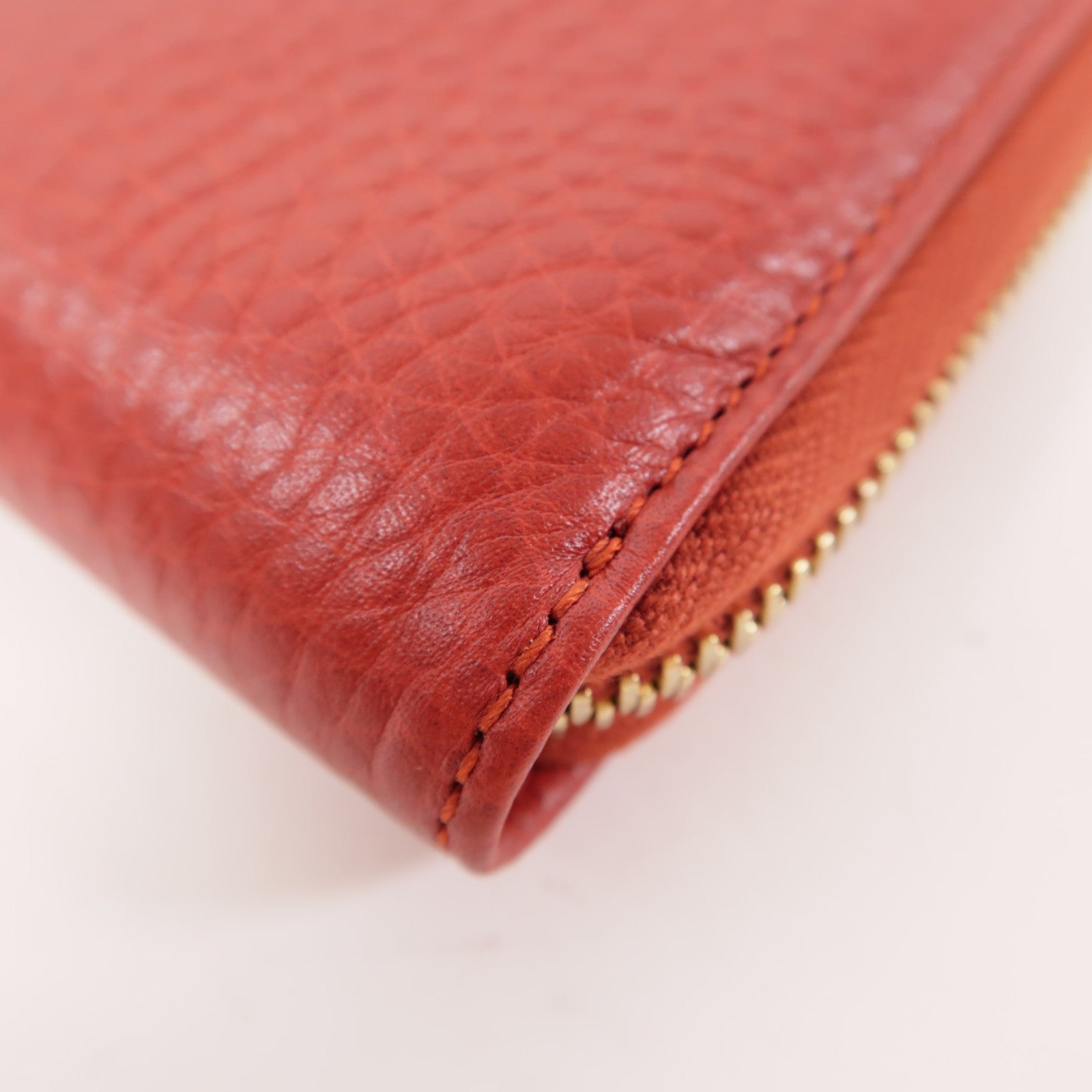 GUCCI 牛皮皮革Long Wallet金扣長錢包