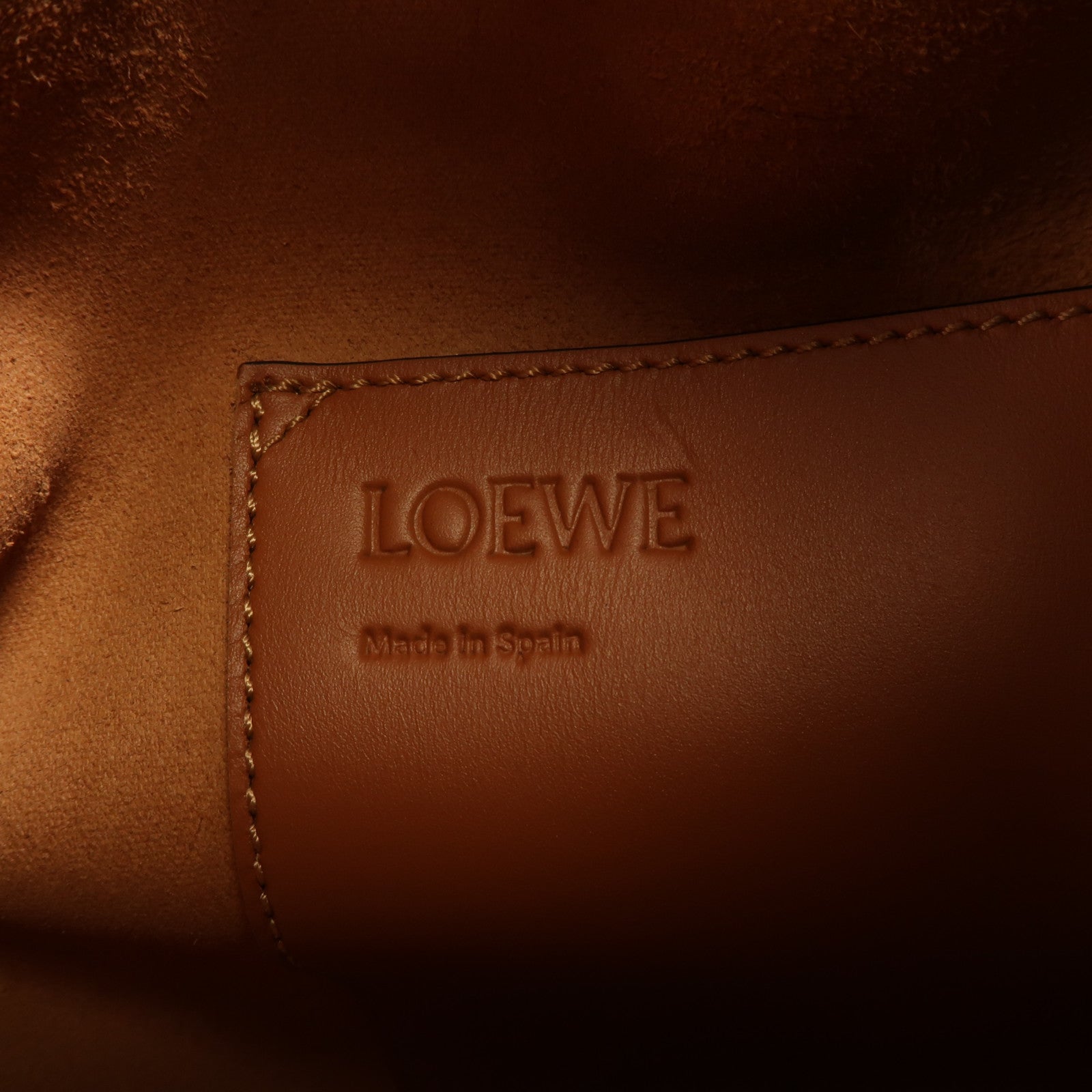 LOEWE 【激減優惠】牛皮皮革Balloon金扣手挽肩背兩用袋