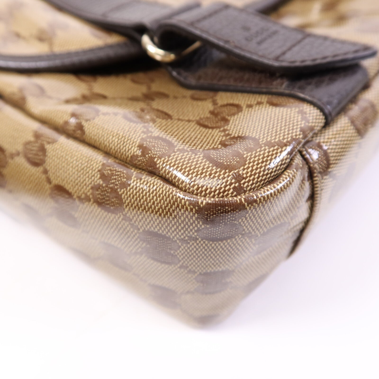 GUCCI 【激減優惠】PVC Diamante Mesher銀扣肩背袋