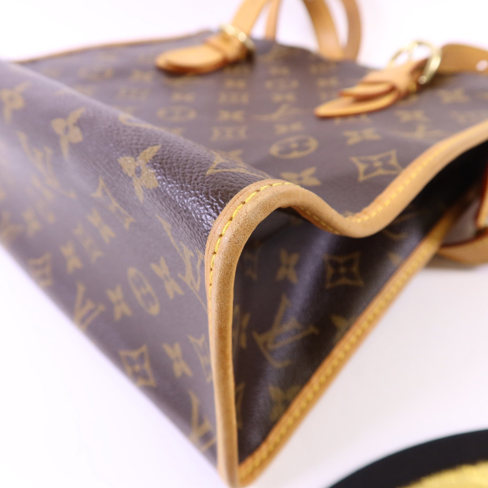 LOUIS VUITTON Monogram Popincourt Haut金扣肩背袋