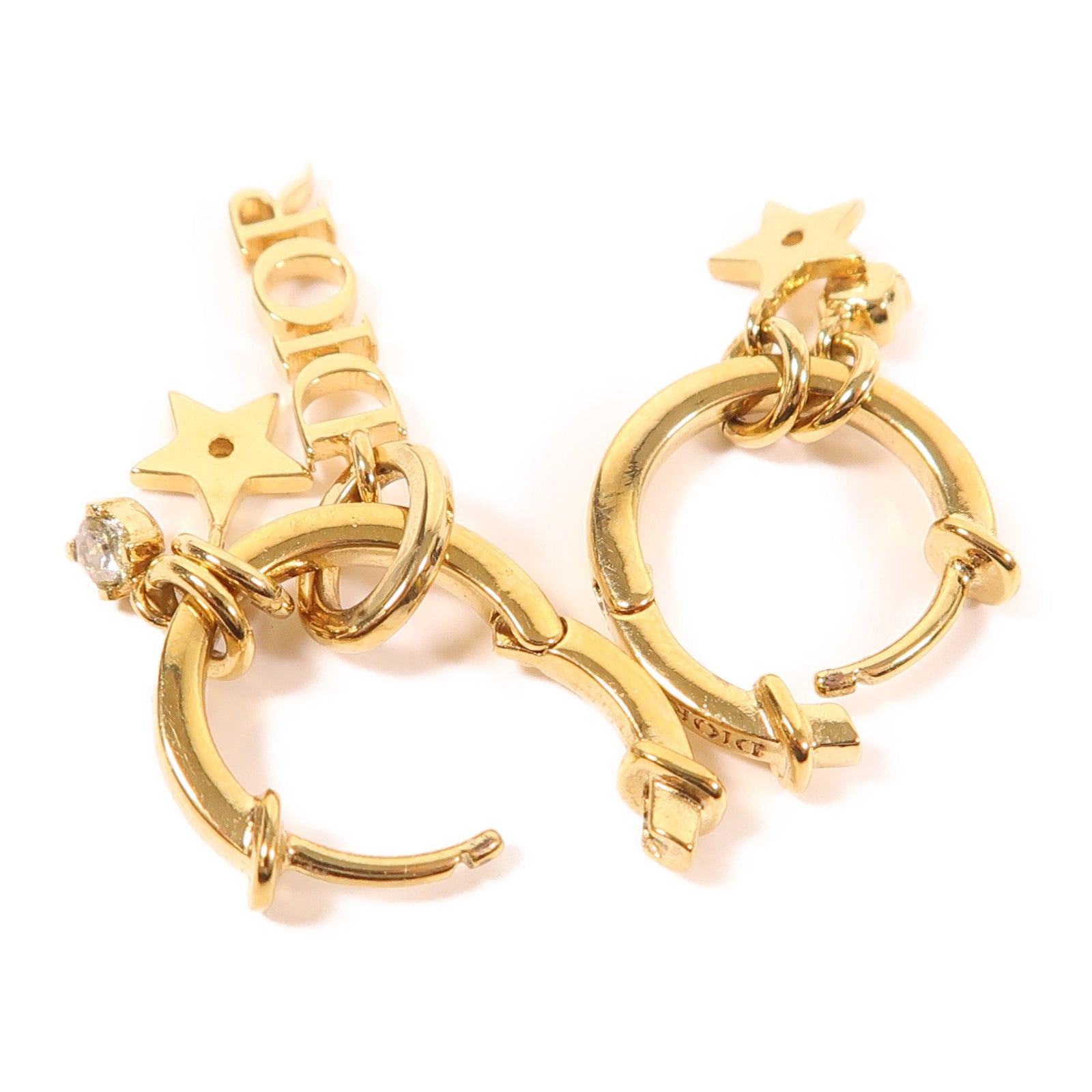 Dior 金屬/水晶Earring耳環