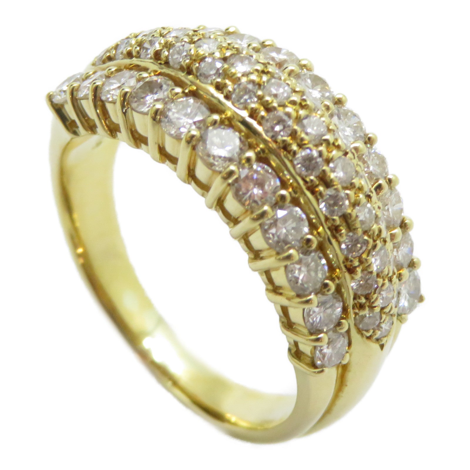 JEWELRY 18K黃金Diamond Ring 1.50ct鑽石戒指US#7