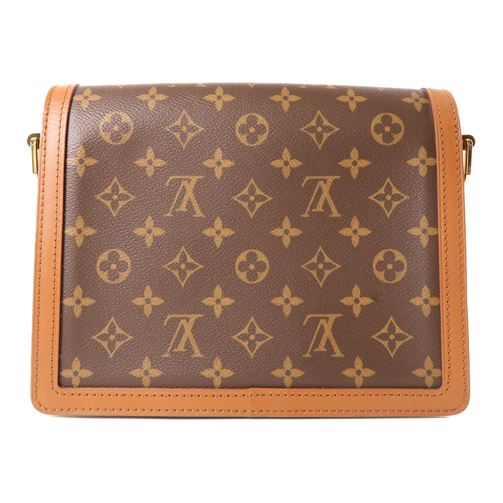 LOUIS VUITTON LV GHW Loop 2 Way Shoulder Bag M81098 Monogram Brown