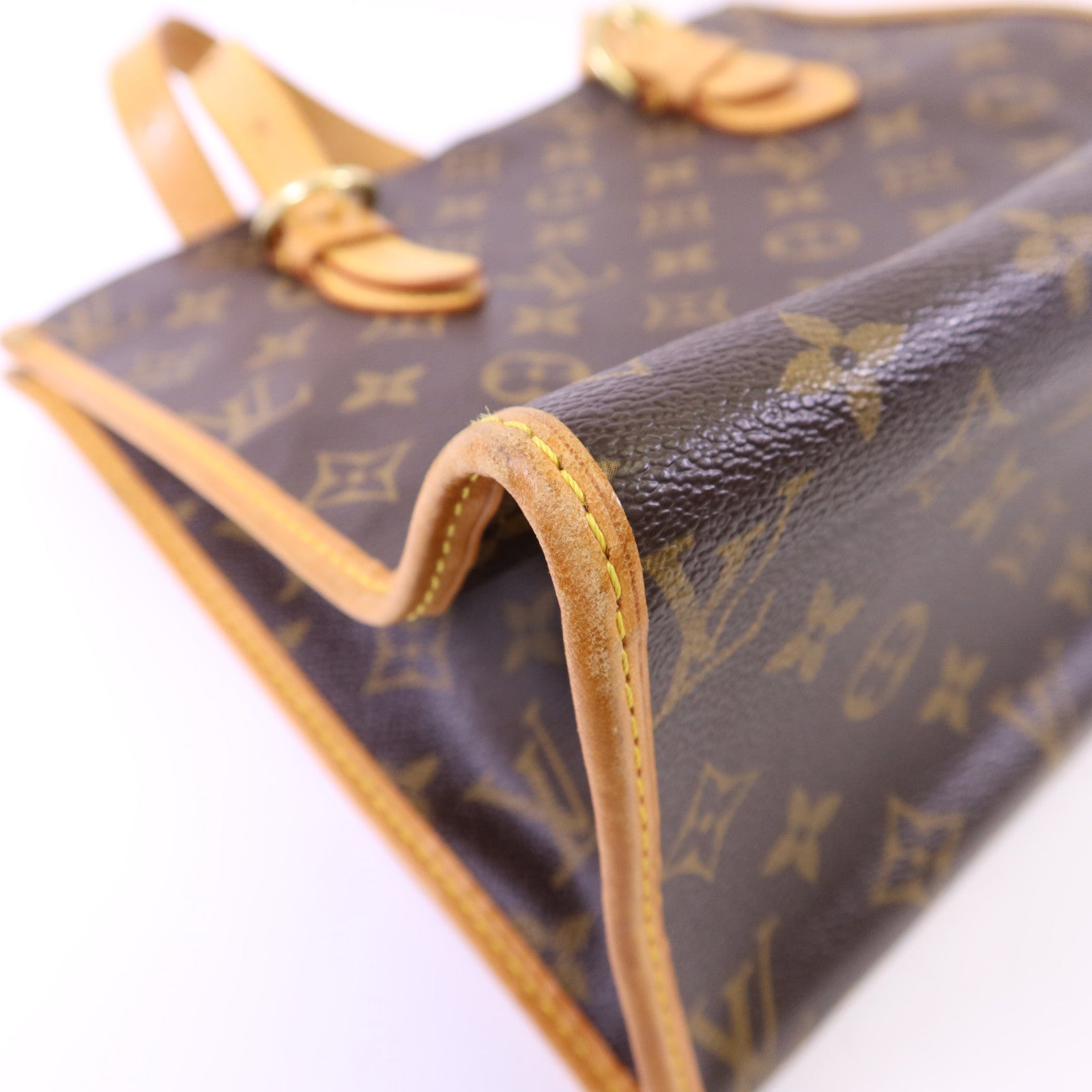 LOUIS VUITTON Monogram Popincourt Haut金扣肩背袋