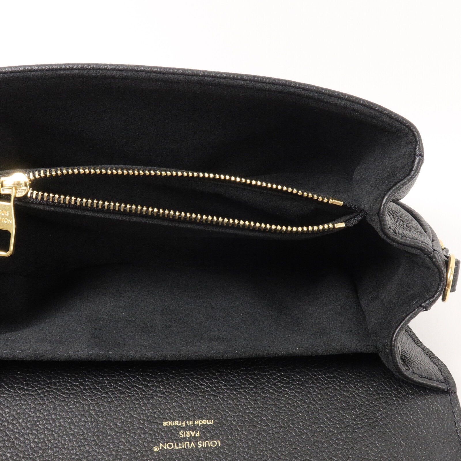 LOUIS VUITTON Monogram Empreinte Pochette Metis East West手挽肩背兩用袋