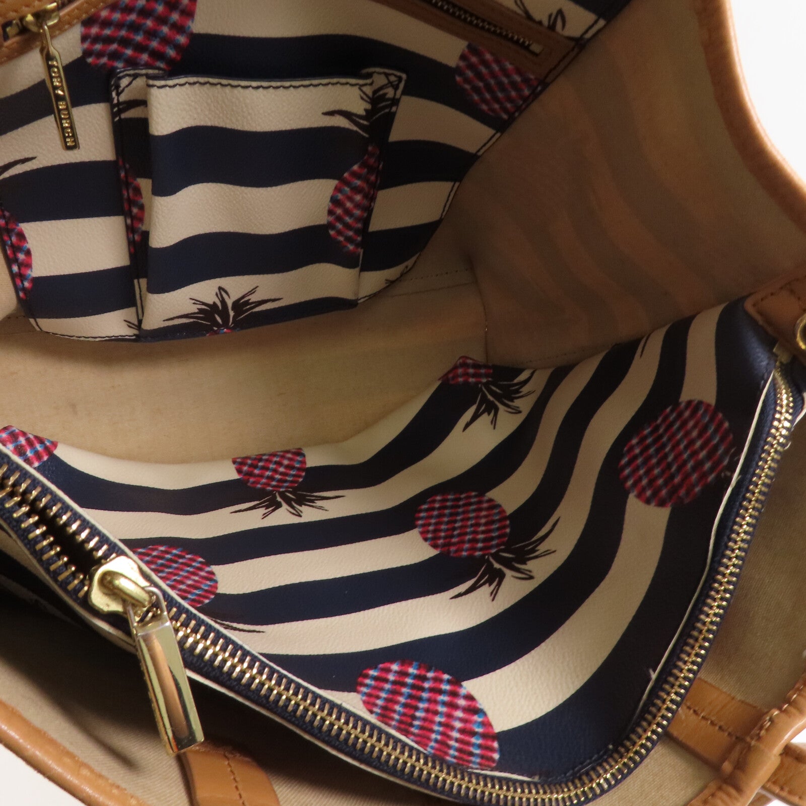 Tory Burch 牛皮皮革Tote Bag肩背袋