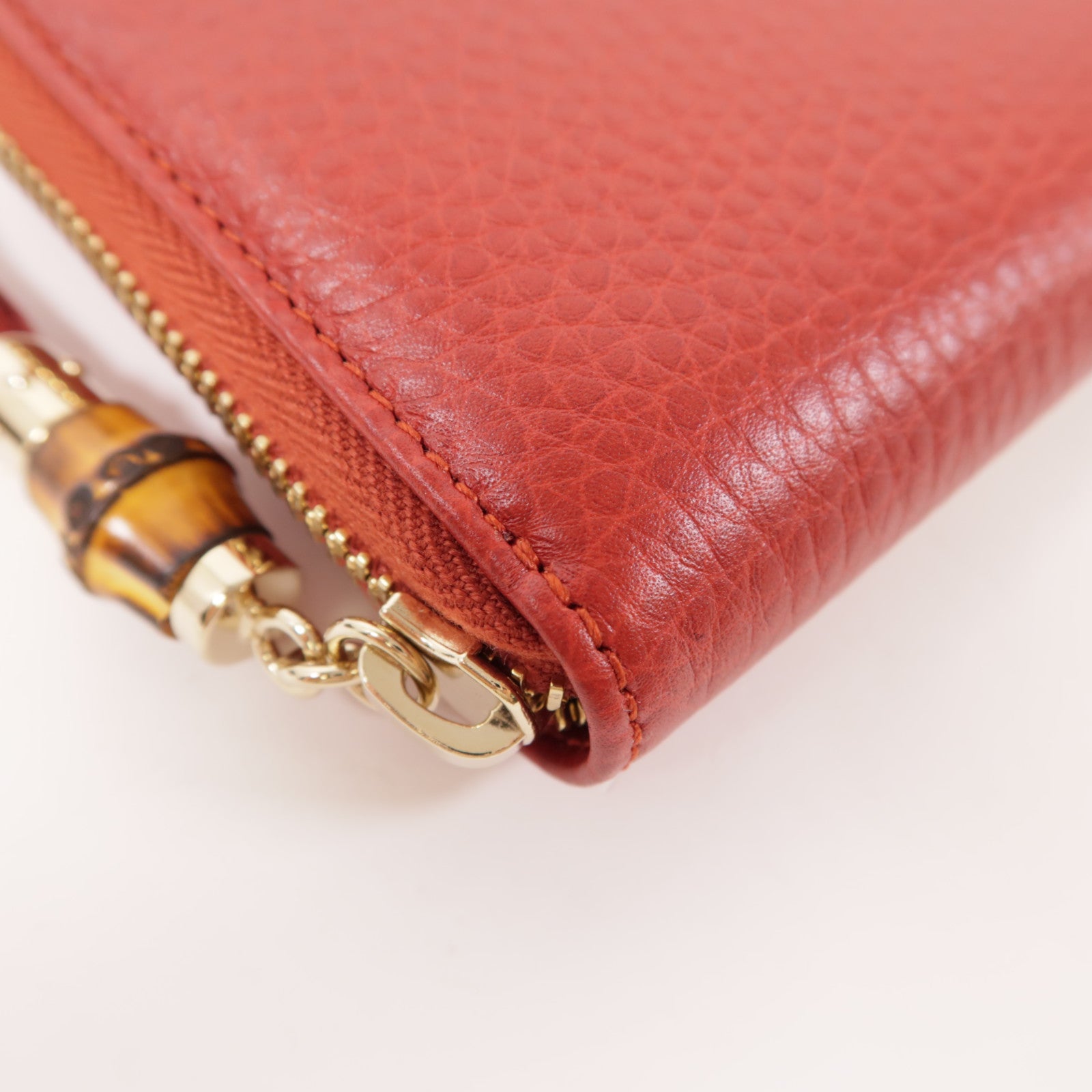 GUCCI 牛皮皮革Long Wallet金扣長錢包