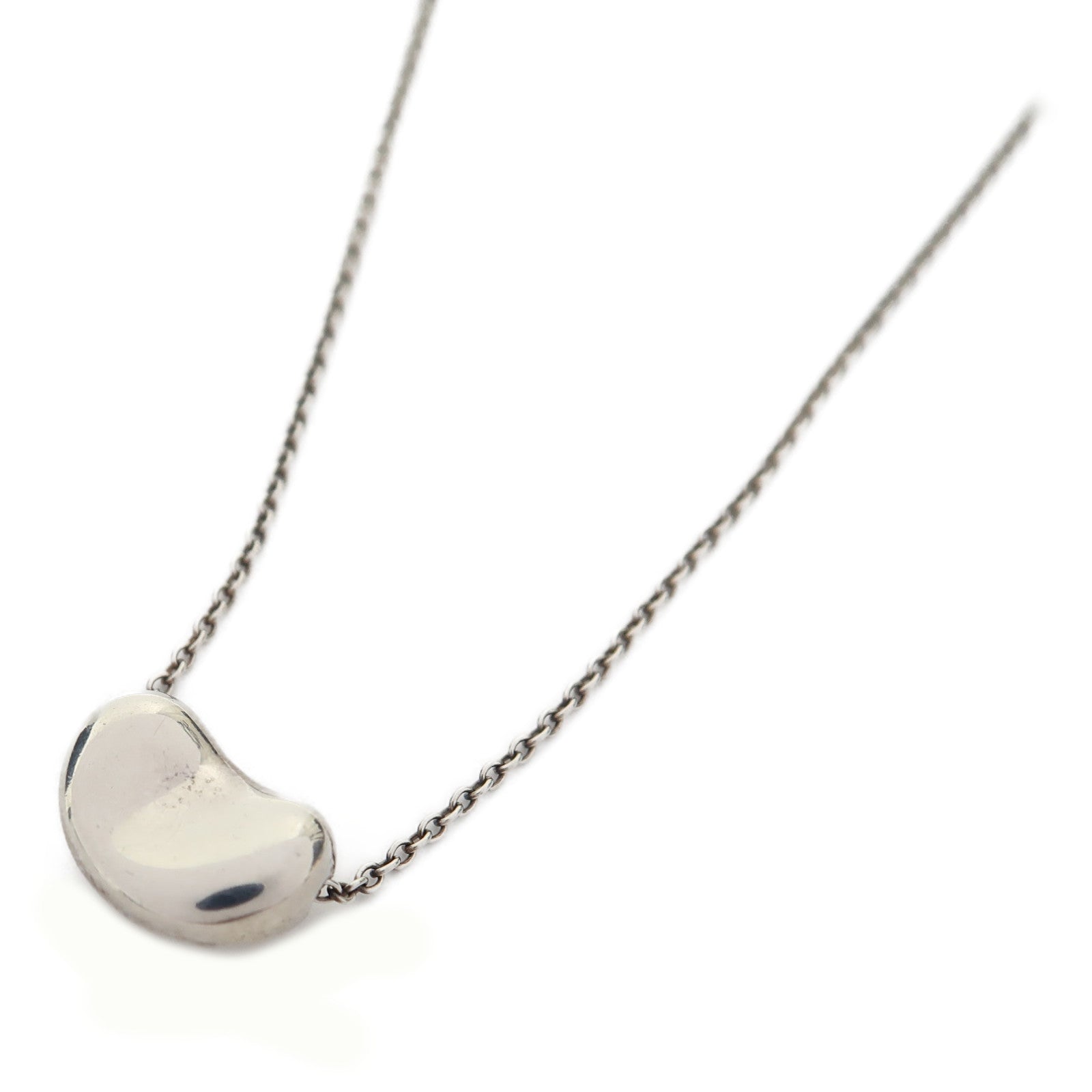 TIFFANY＆CO 925純銀Bean Necklace項鍊