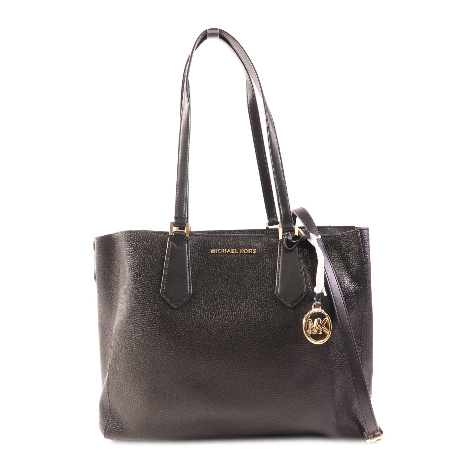 Michael Kors 皮革Tote Bag金扣手挽肩背兩用袋