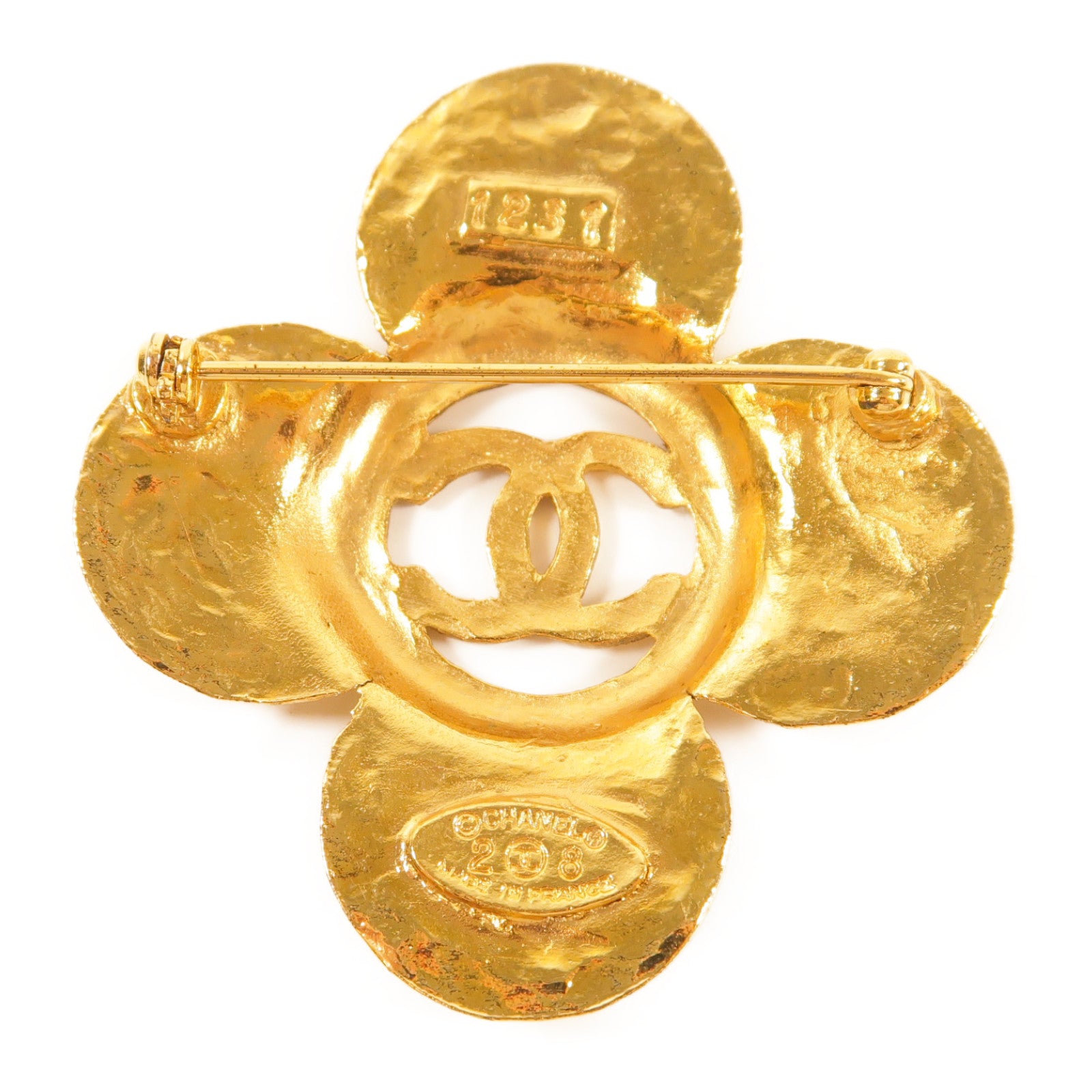 CHANEL 【激減優惠】金屬Brooch胸針