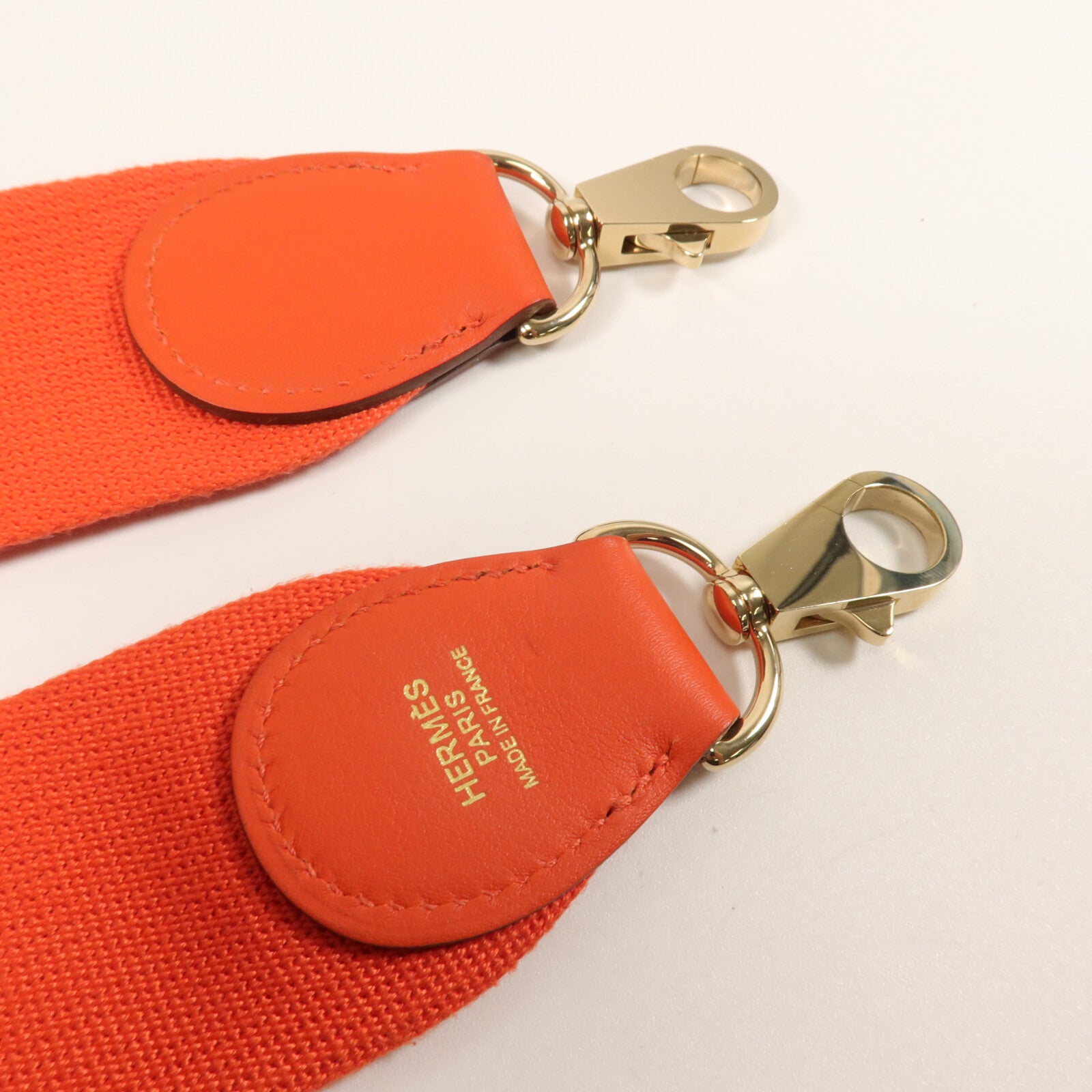 HERMES Veau Doblis/Swift皮革Tool Box 26手挽肩背兩用袋Capucine/Chamois