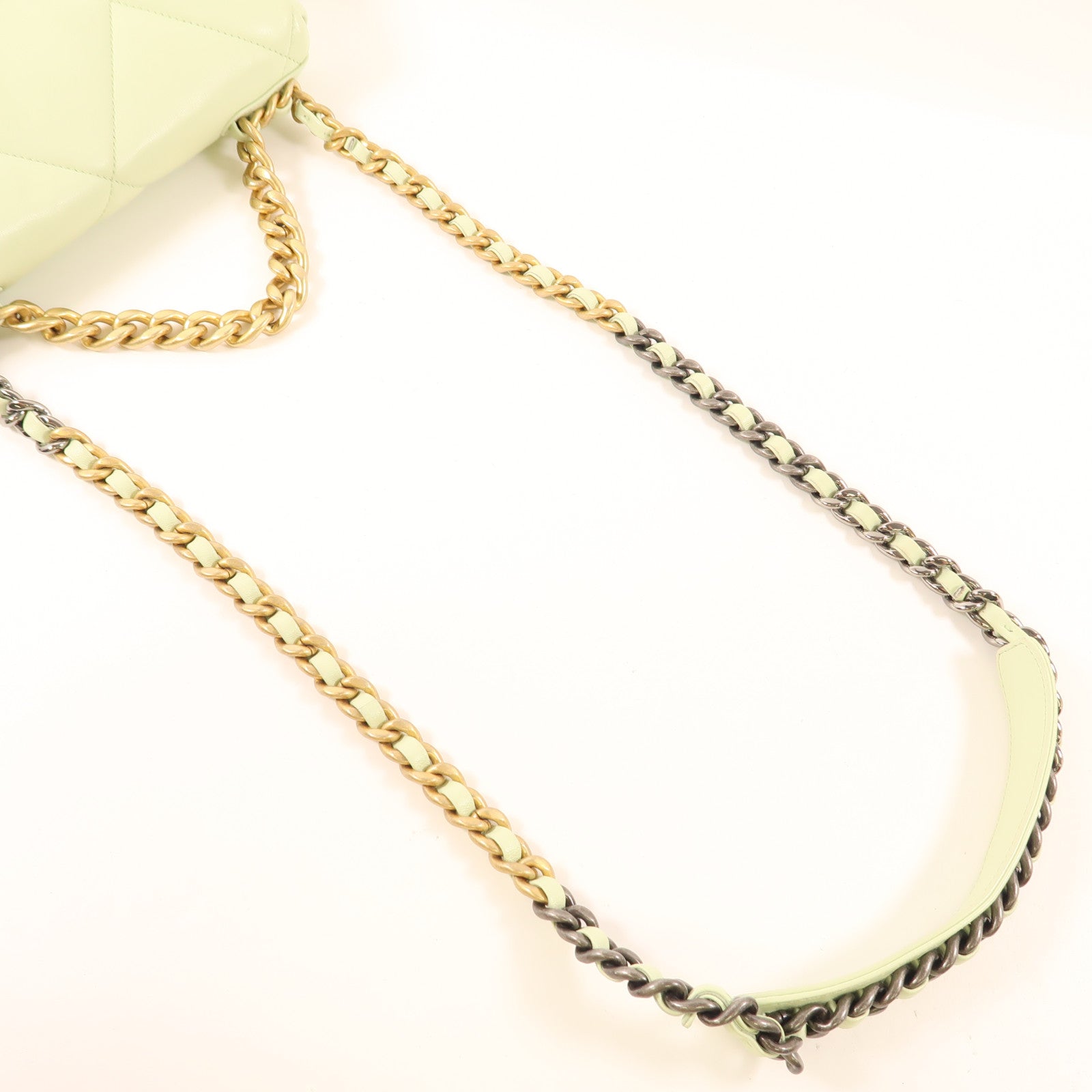 CHANEL 皮革Chanel 19 Small手挽肩背兩用袋