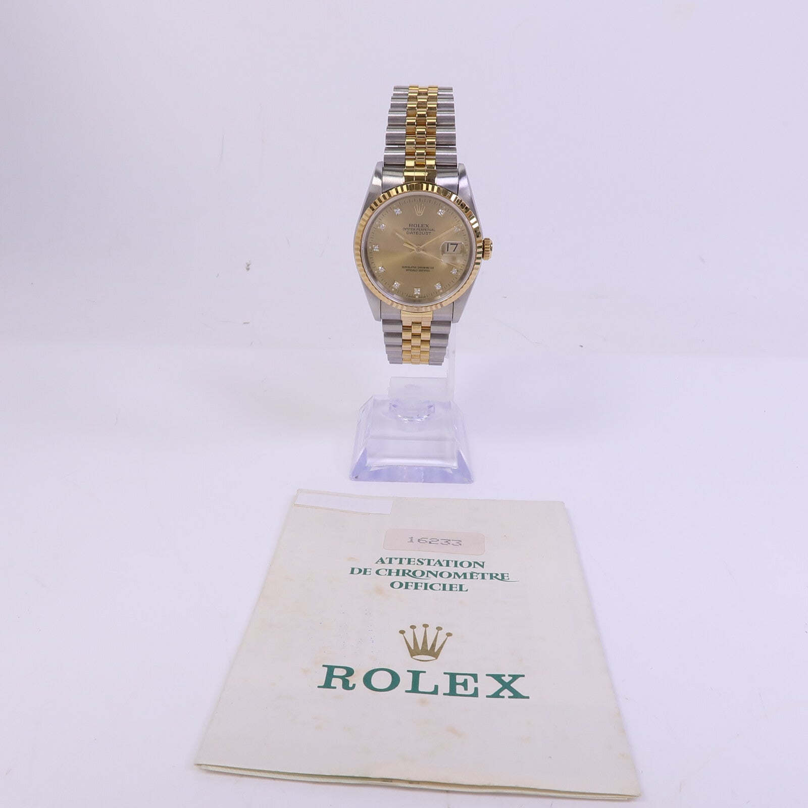 ROLEX Datejust 16233G