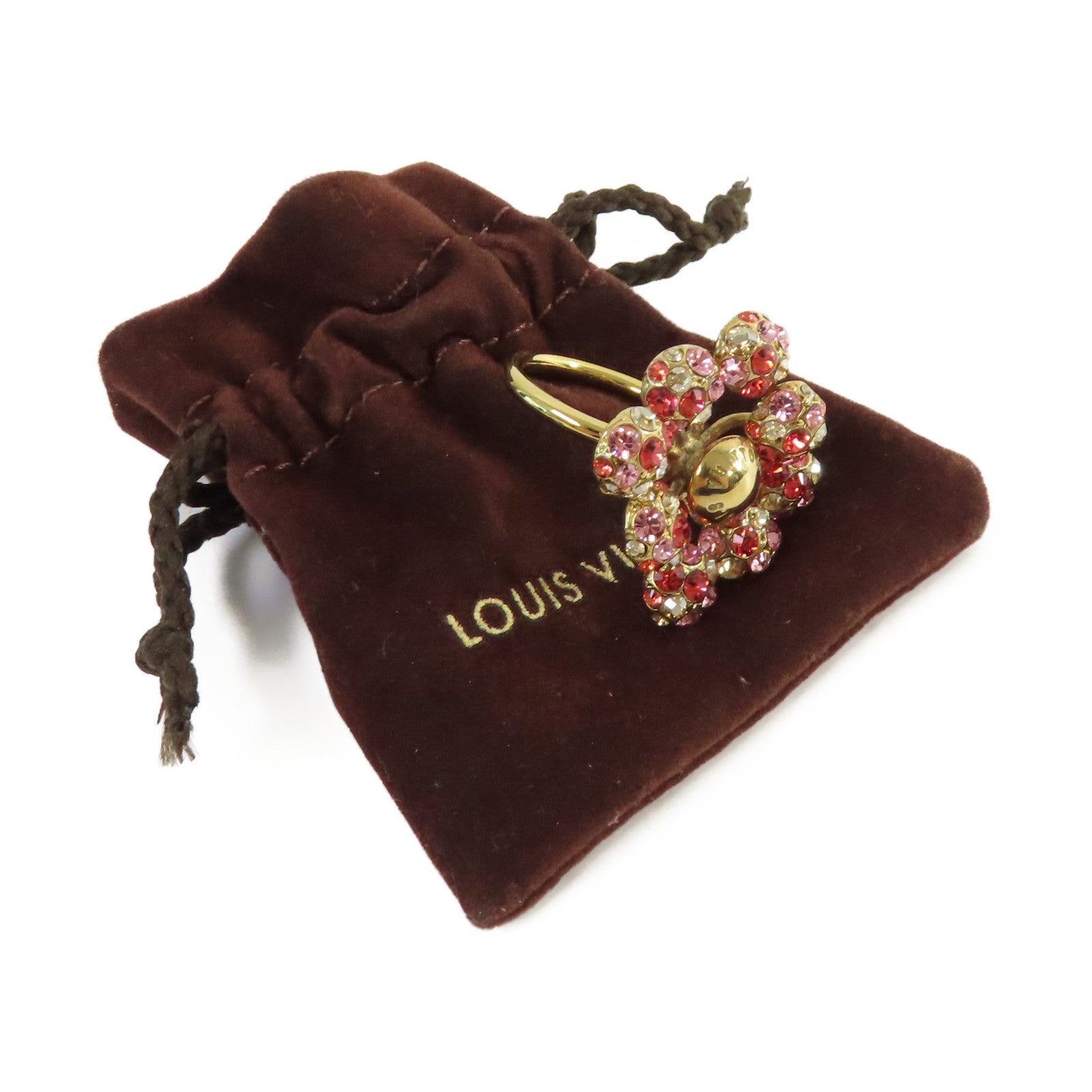 LOUIS VUITTON 【激減優惠】金屬/Multi Colors Stone Ring戒指#S/US#5