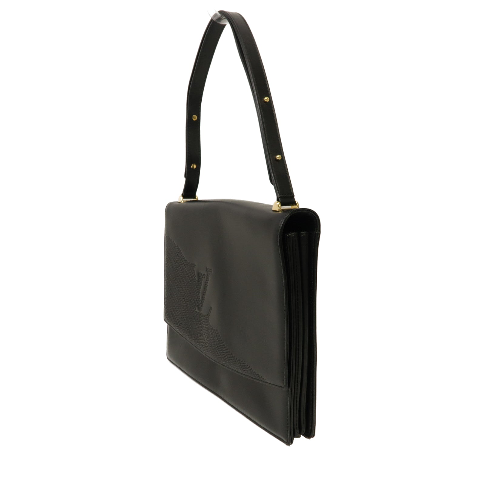 LOUIS VUITTON 【激減優惠】Epi Nera Vintage Delphes Opera GM金扣肩背袋黑色