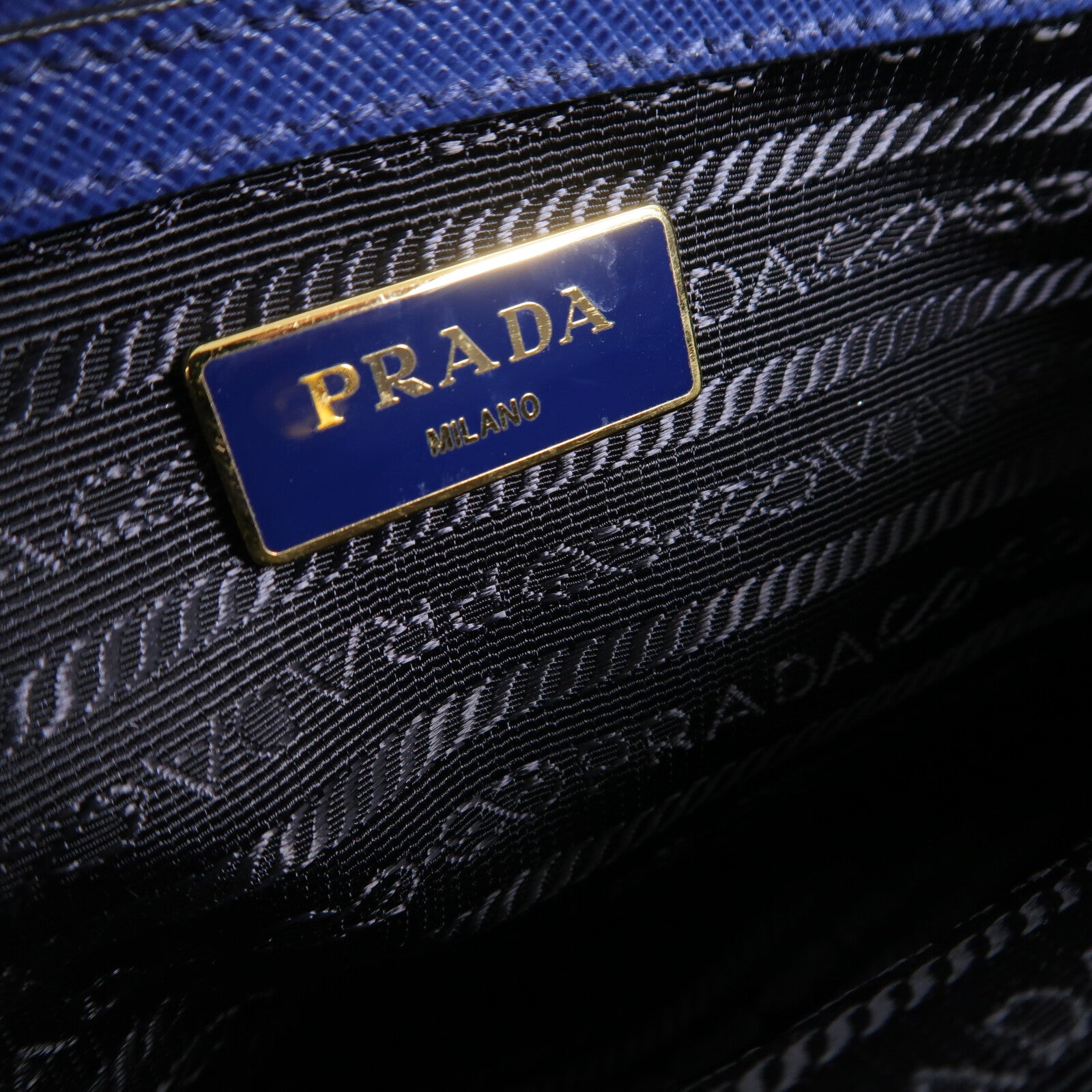 PRADA 牛皮皮革2Way Shoulder手挽肩背兩用袋