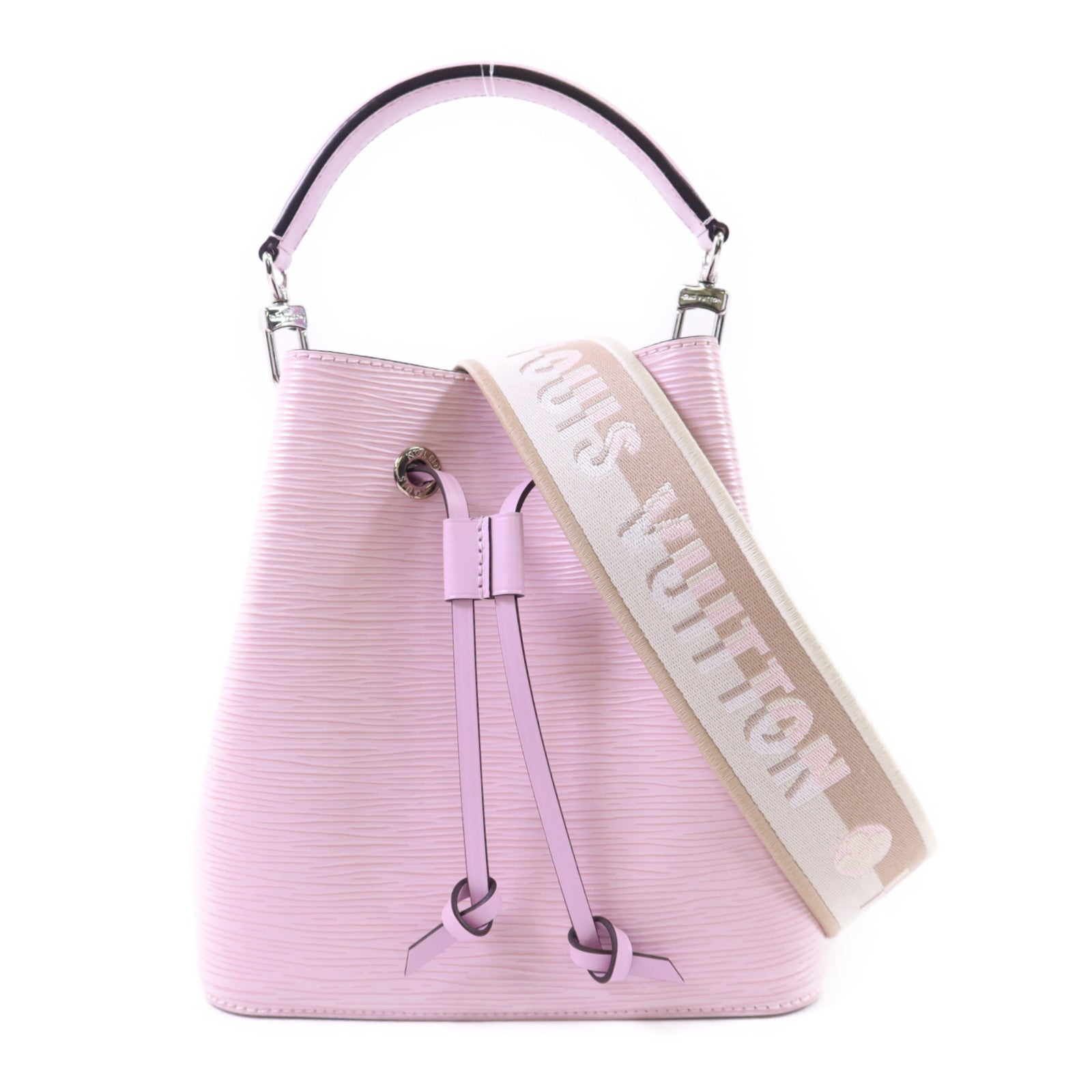 LOUIS VUITTON Epi Neo Noe BB銀扣手挽肩背兩用袋