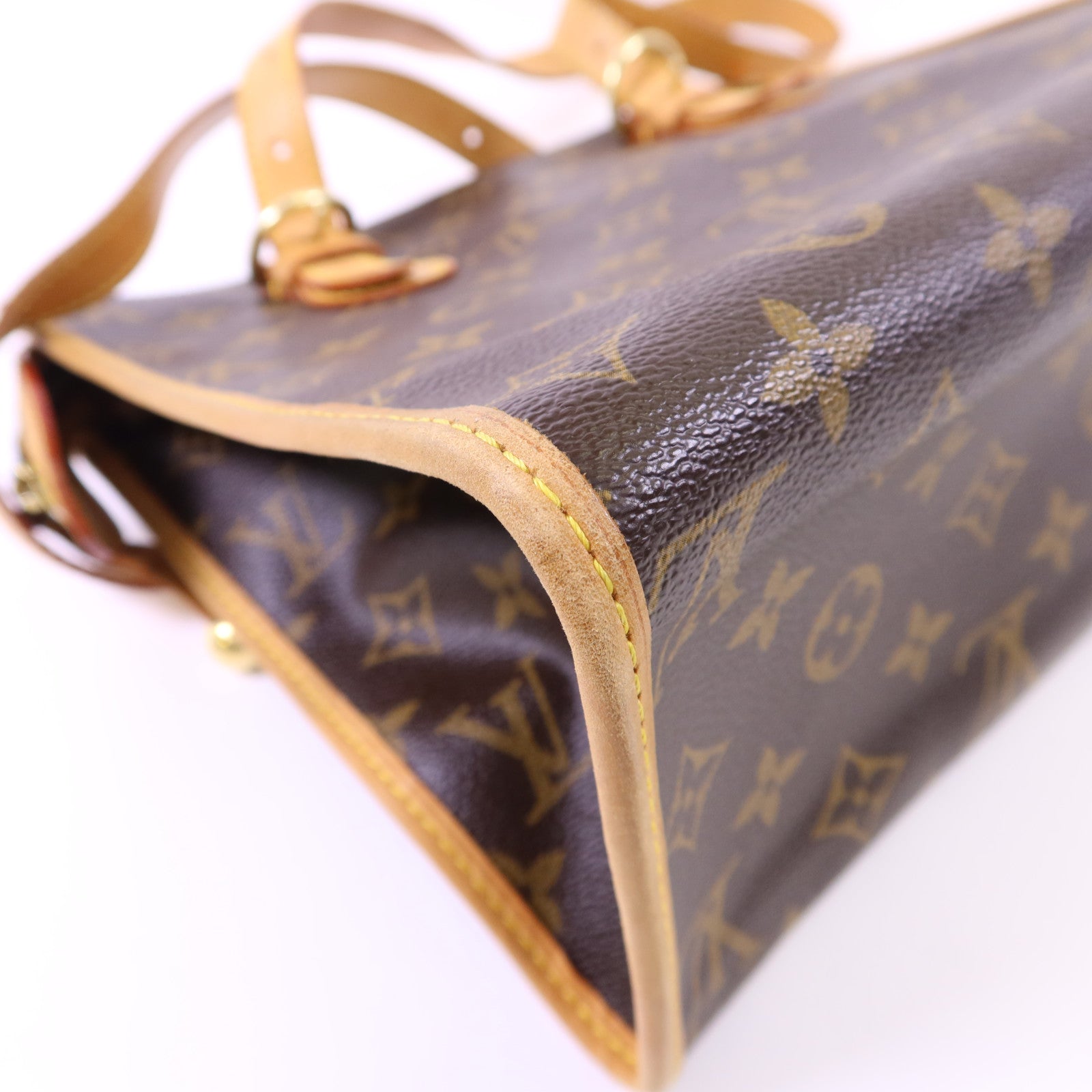 LOUIS VUITTON Monogram Popincourt Haut金扣肩背袋