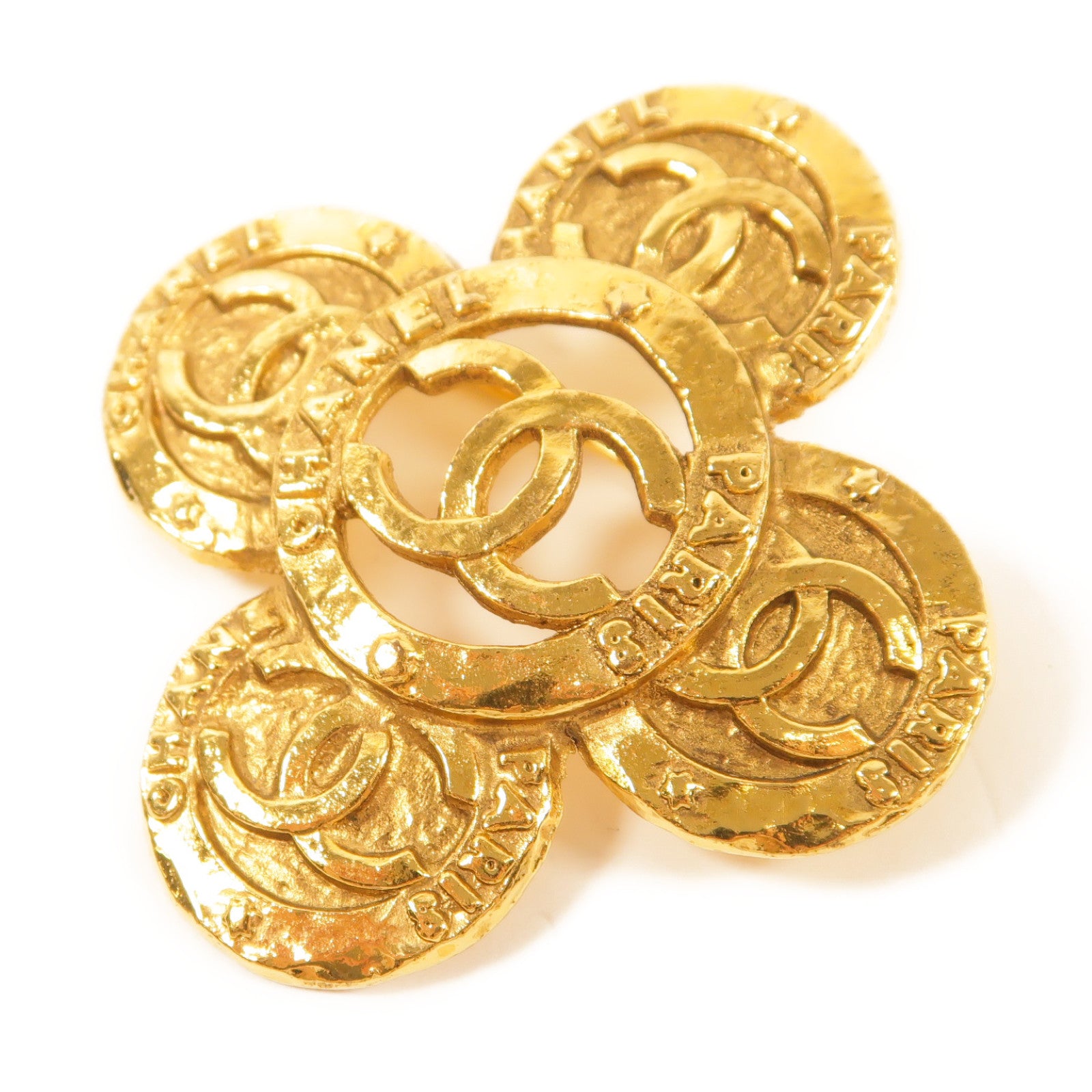 CHANEL 【激減優惠】金屬Brooch胸針