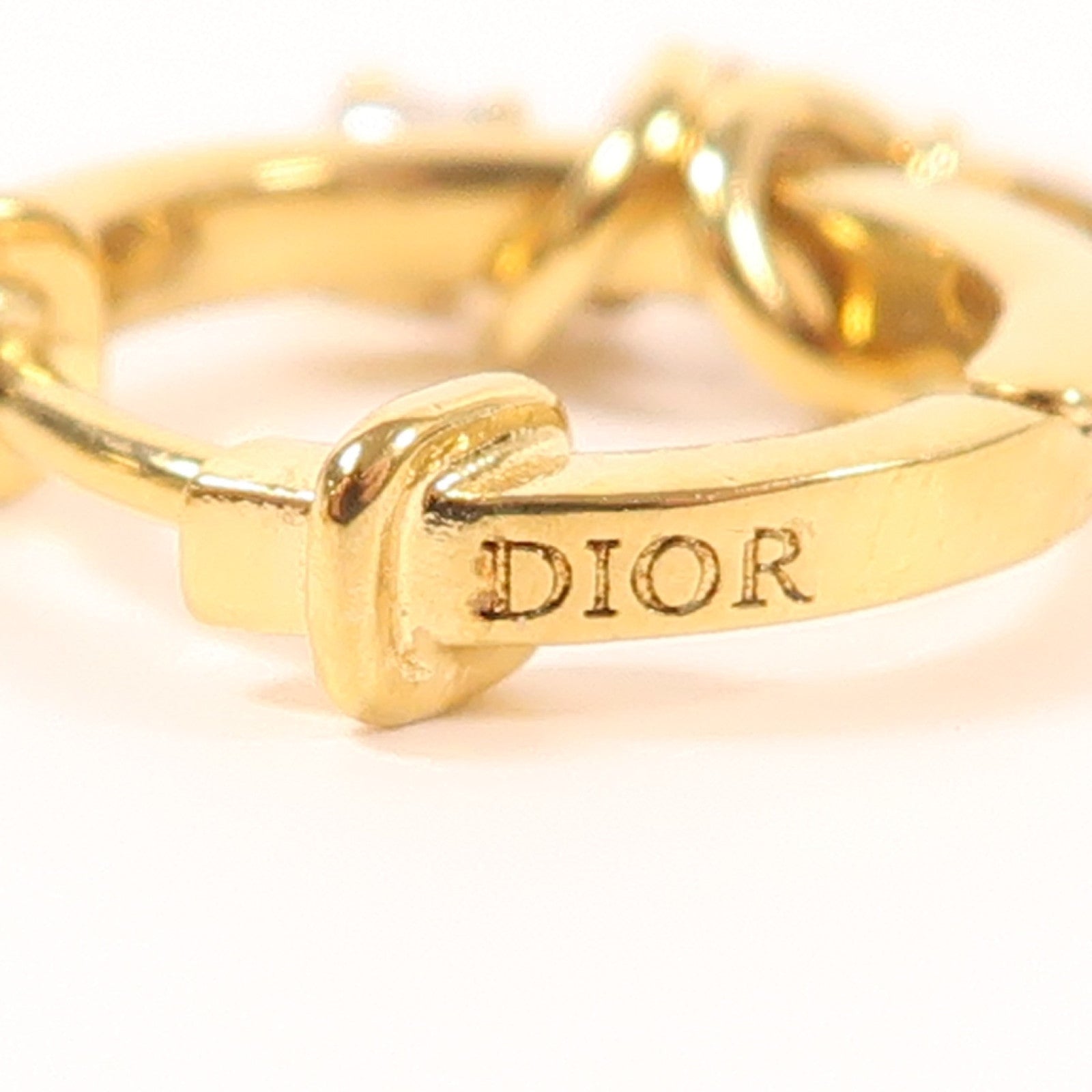 Dior 金屬/水晶Earring耳環