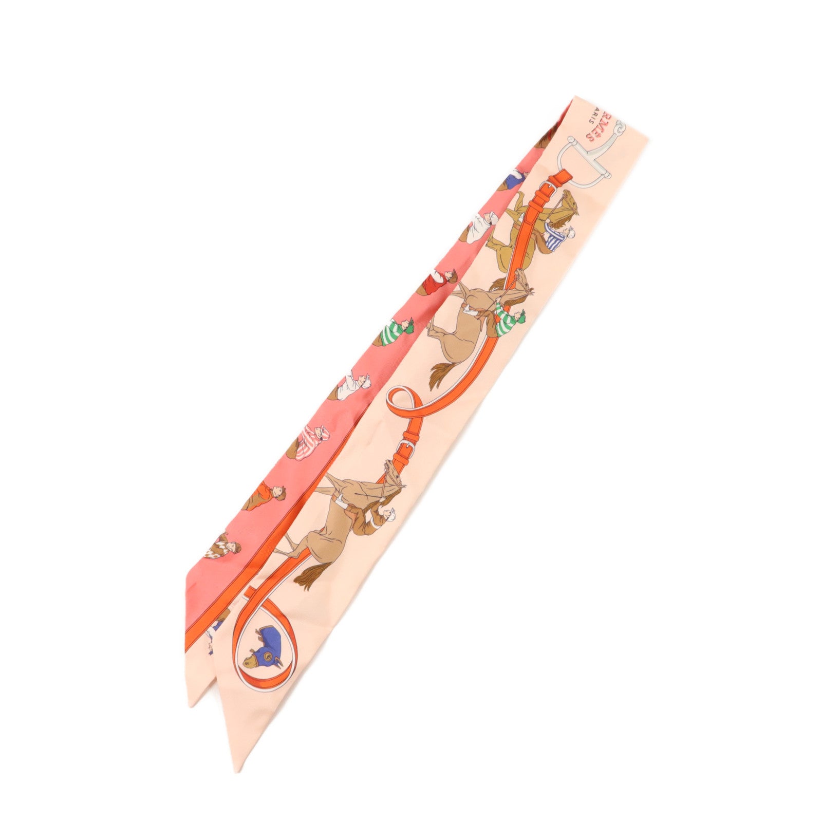 HERMES 絲質Twilly絲巾