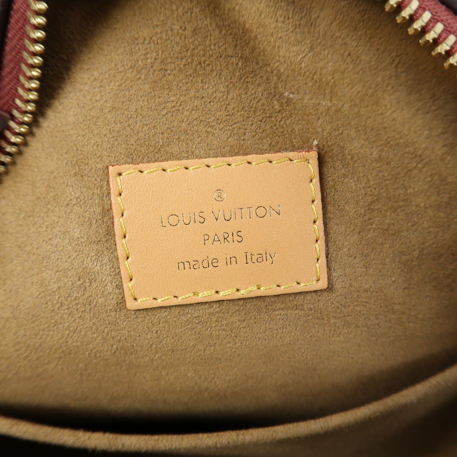 LOUIS VUITTON Monogram Boite Chapeau Souple MM金扣肩背袋肩背袋啡色