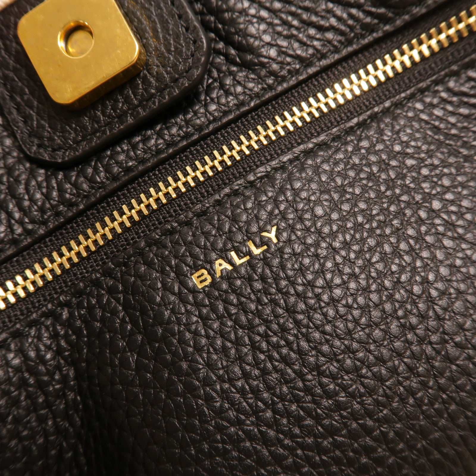 BALLY 帆布Bar Keep On Tote Bag肩背袋