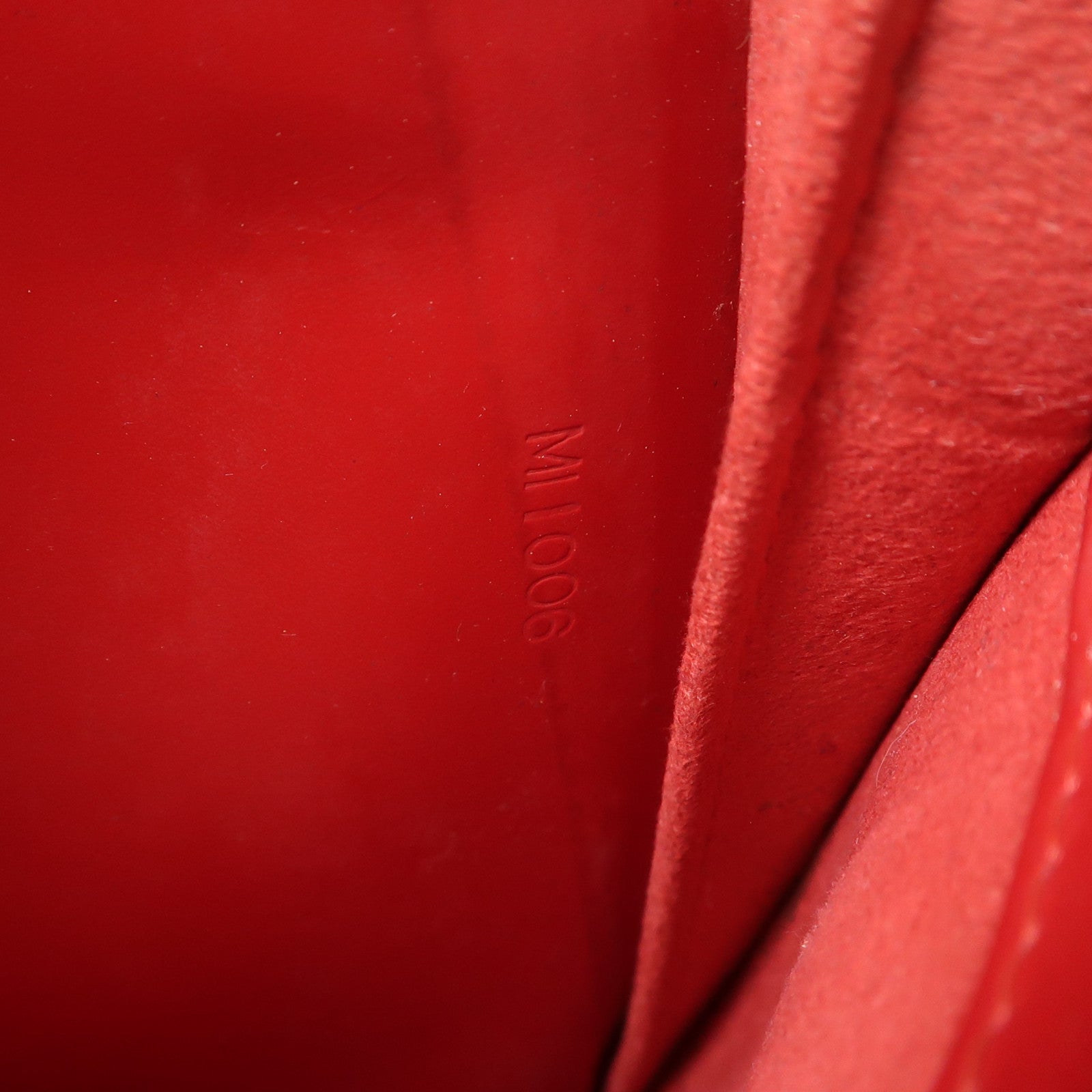 LOUIS VUITTON LV SHW Pont Neuf Hand Bag M52057 Epi Red