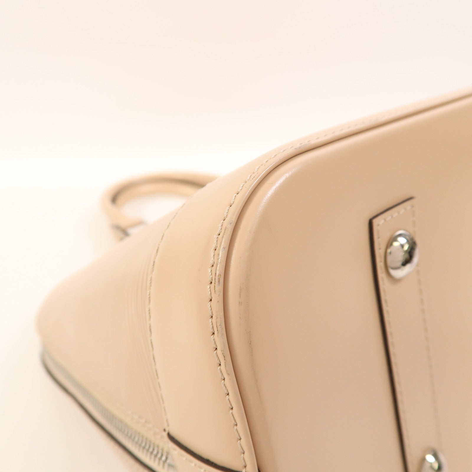 LOUIS VUITTON Epi Alma MM銀扣手挽袋