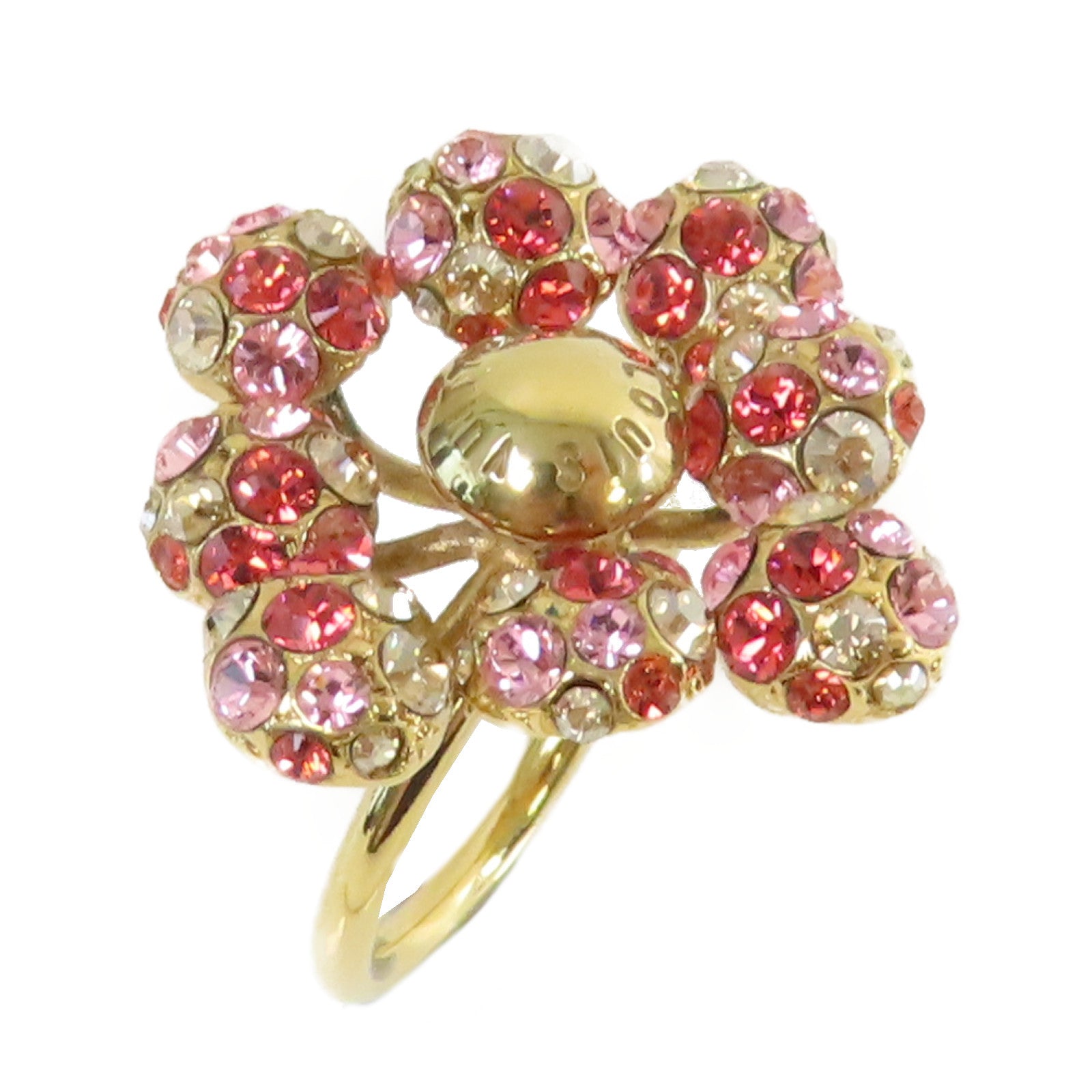 LOUIS VUITTON 【激減優惠】金屬/Multi Colors Stone Ring戒指#S/US#5