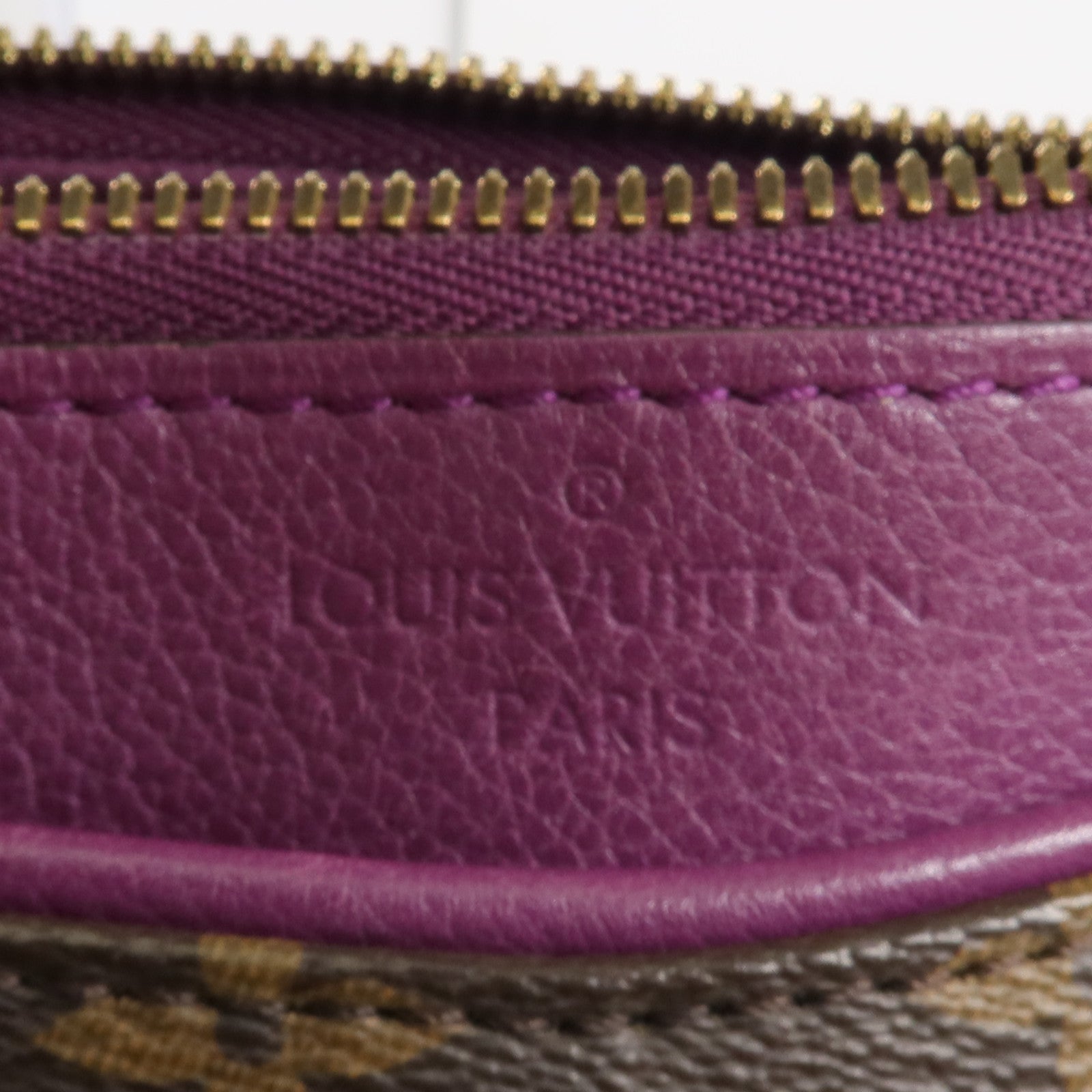 LOUIS VUITTON Monogram Pallas MM金扣手挽肩背兩用袋