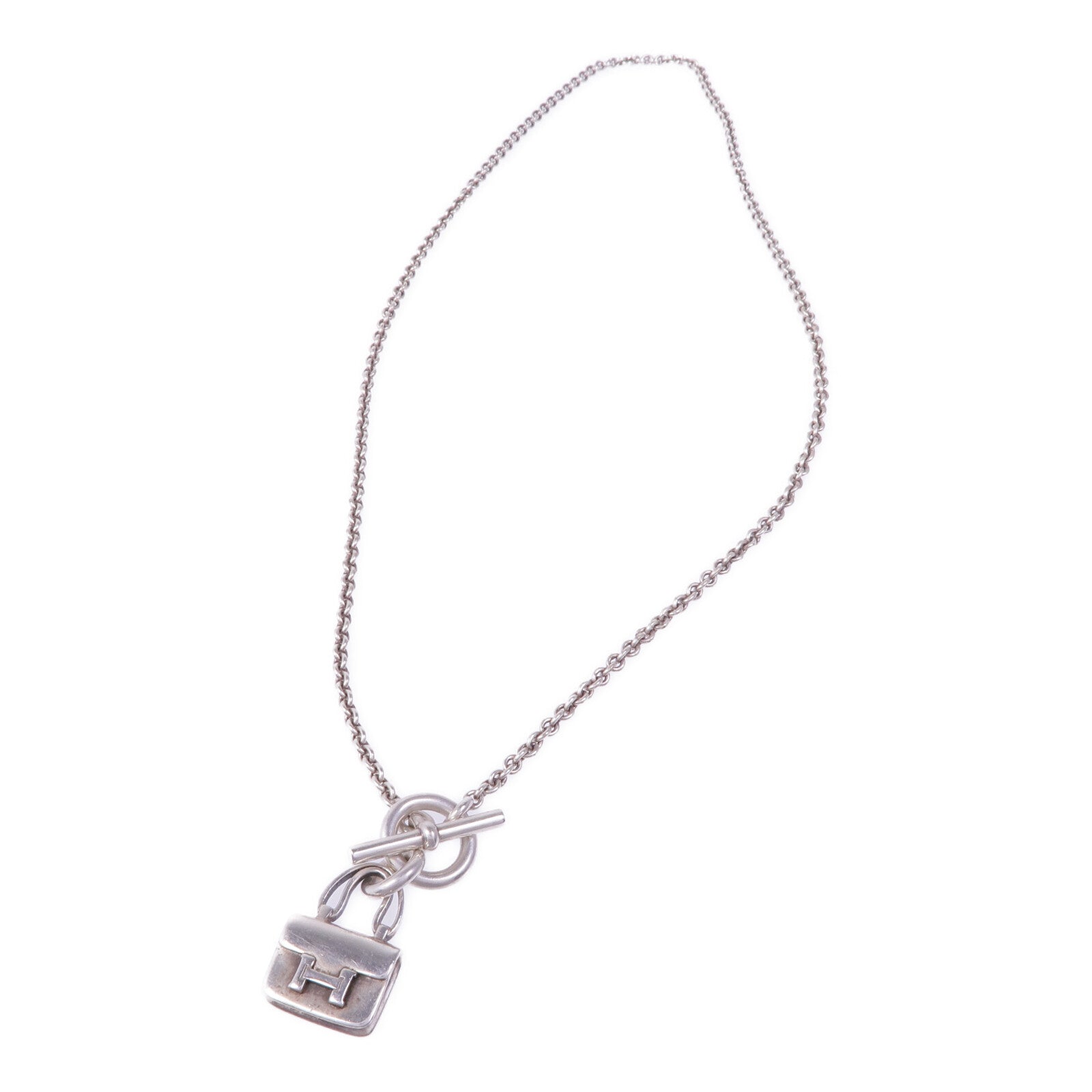 HERMES 925純銀Amulettes Constance Pendant項鍊