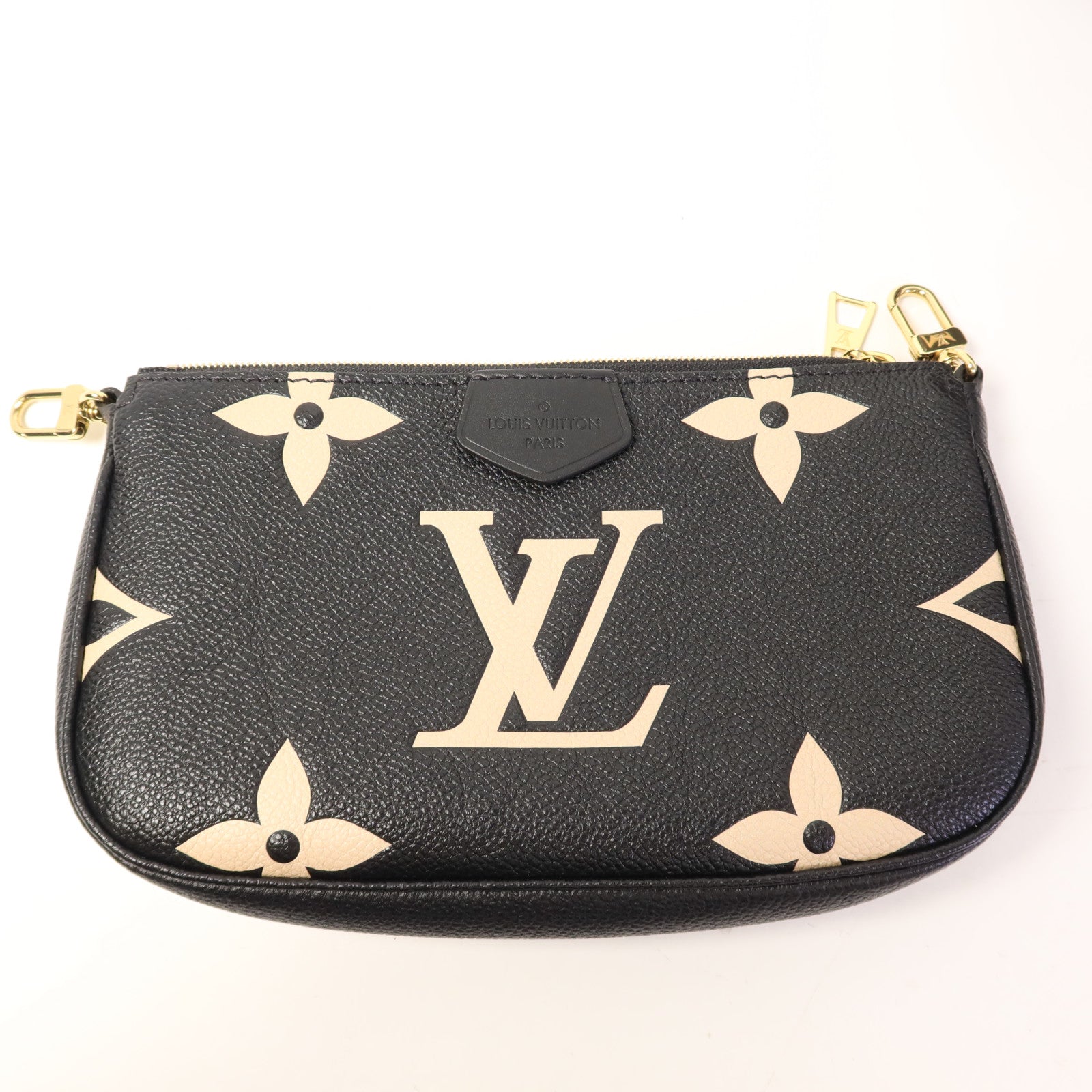 LOUIS VUITTON Monogram Empriente Multi Pochette Accessoires金扣手挽肩背兩用袋