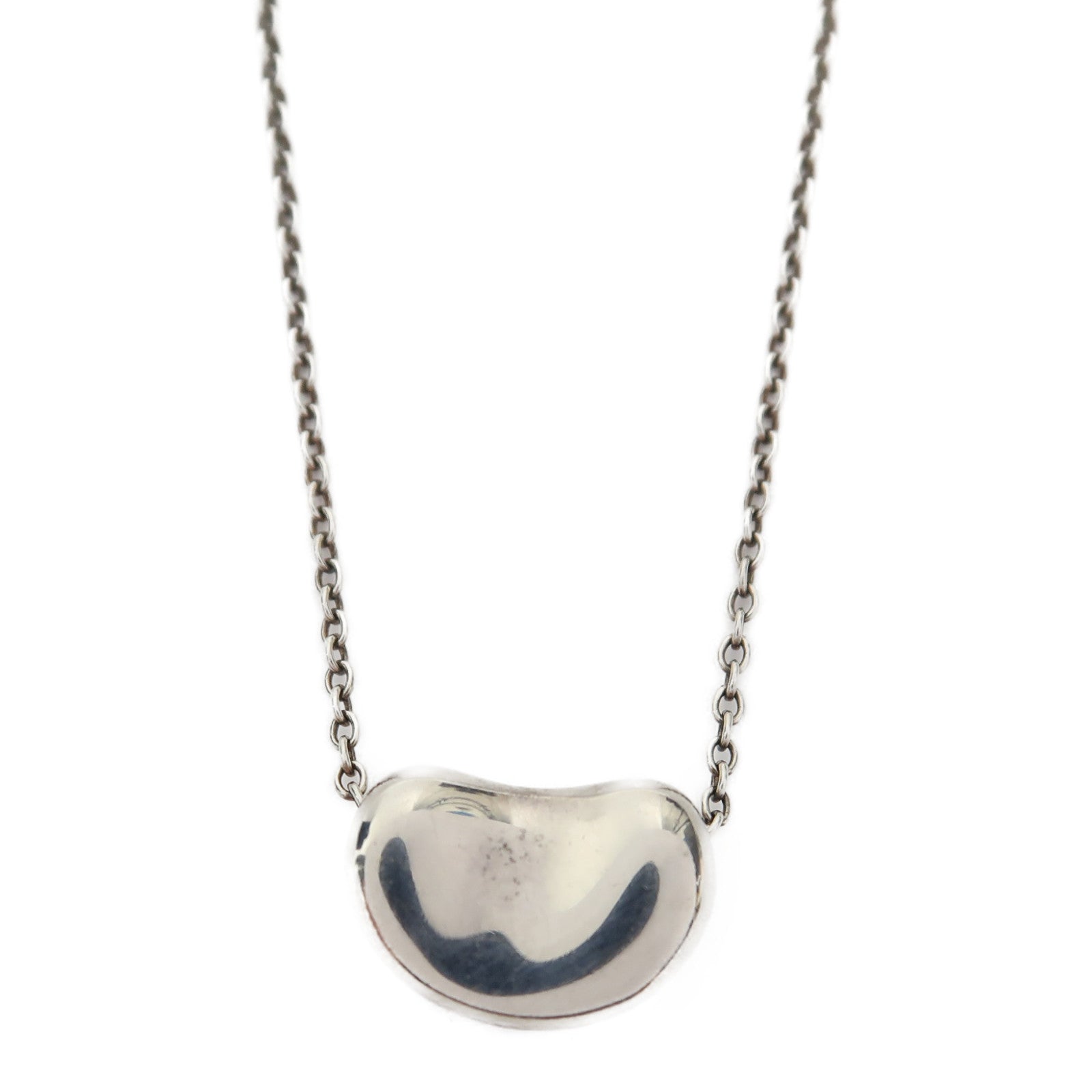 TIFFANY＆CO 925純銀Bean Necklace項鍊