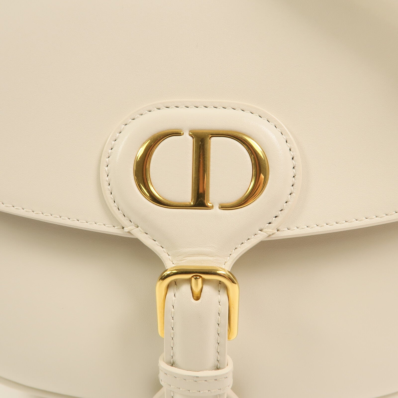 Dior 【激減優惠】牛皮皮革Bobby Medium金扣肩背袋
