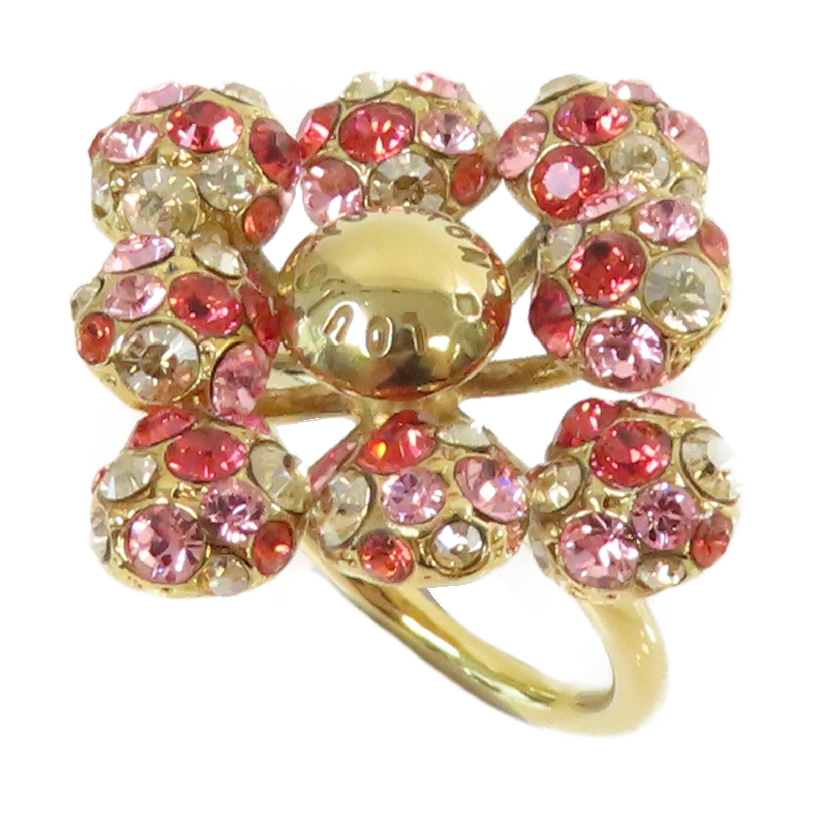 LOUIS VUITTON 【激減優惠】金屬/Multi Colors Stone Ring戒指#S/US#5