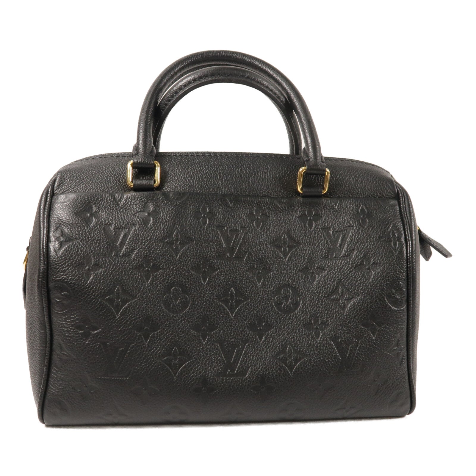 LOUIS VUITTON Monogram Empreinte Speedy Bandouliere 25金扣手挽肩背兩用袋