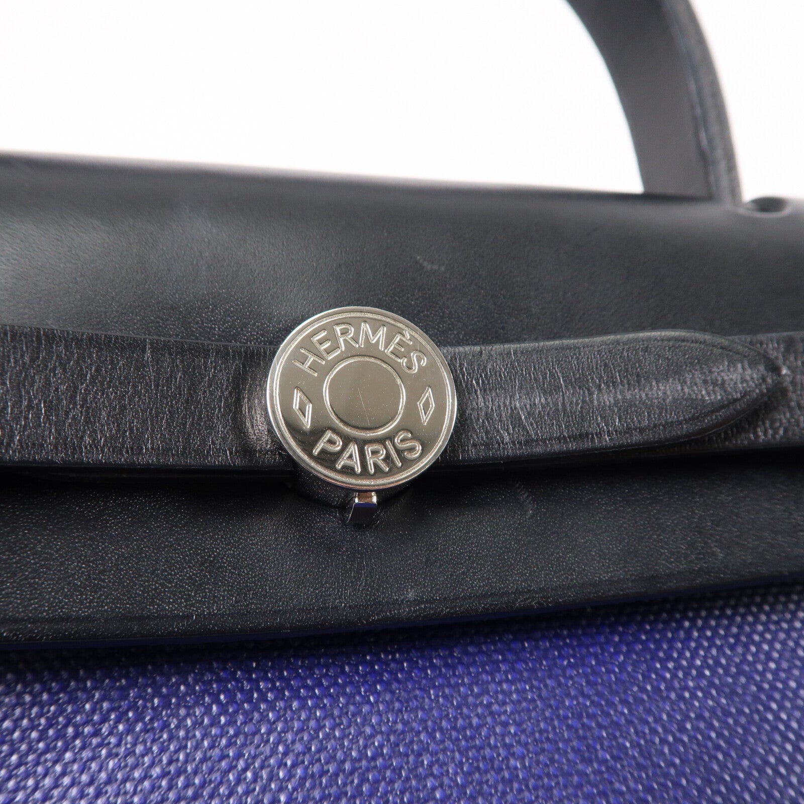 HERMES 塗層帆布Herbag PM手挽肩背兩用袋