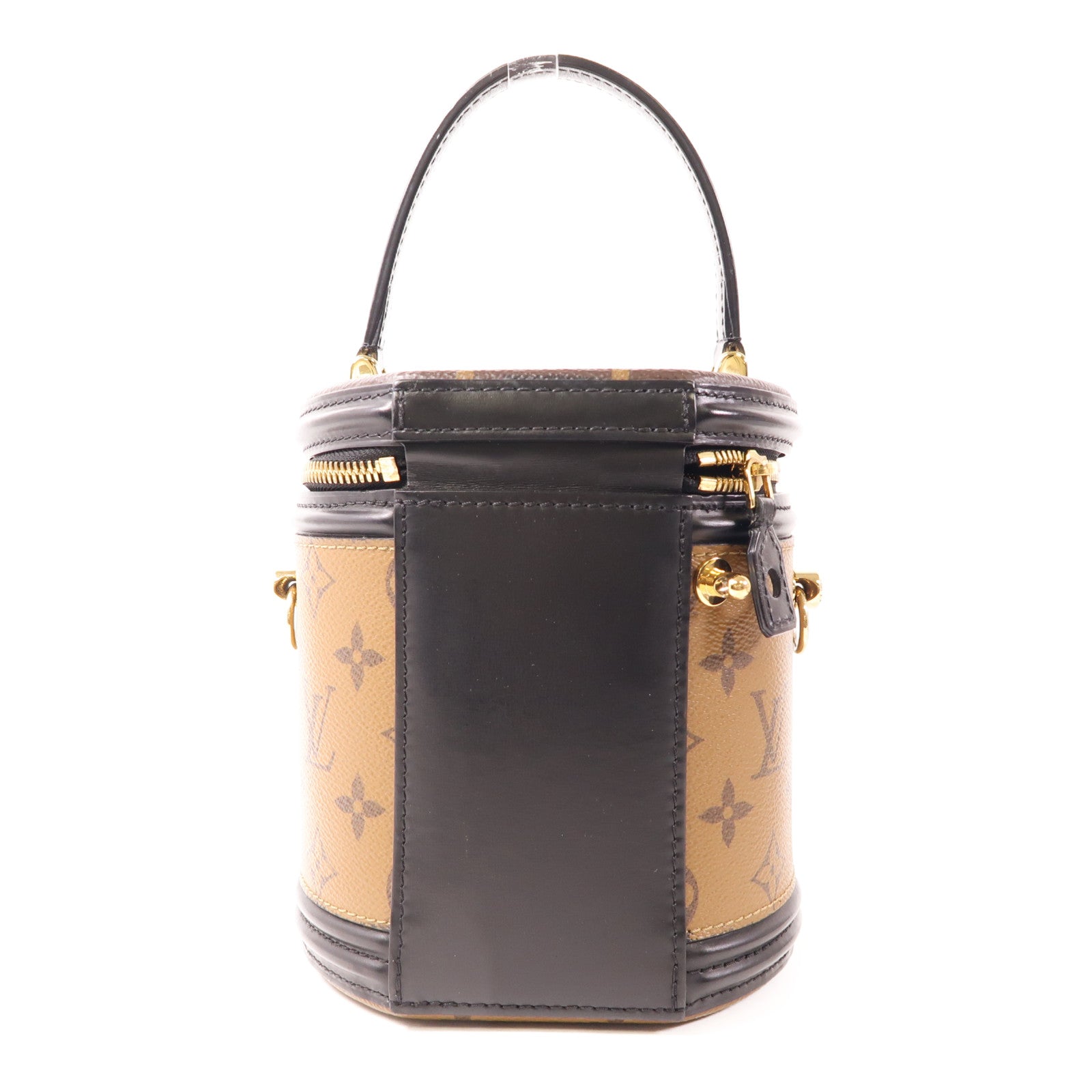 LOUIS VUITTON 【激減優惠】Monogram Reverse Cannes金扣手挽肩背兩用袋