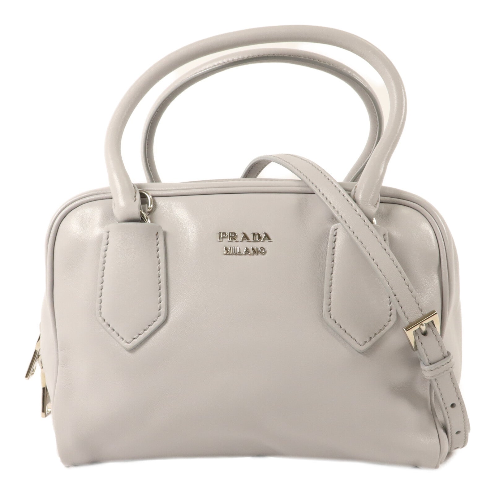 PRADA 羊皮皮革Inside Bag手挽肩背兩用袋