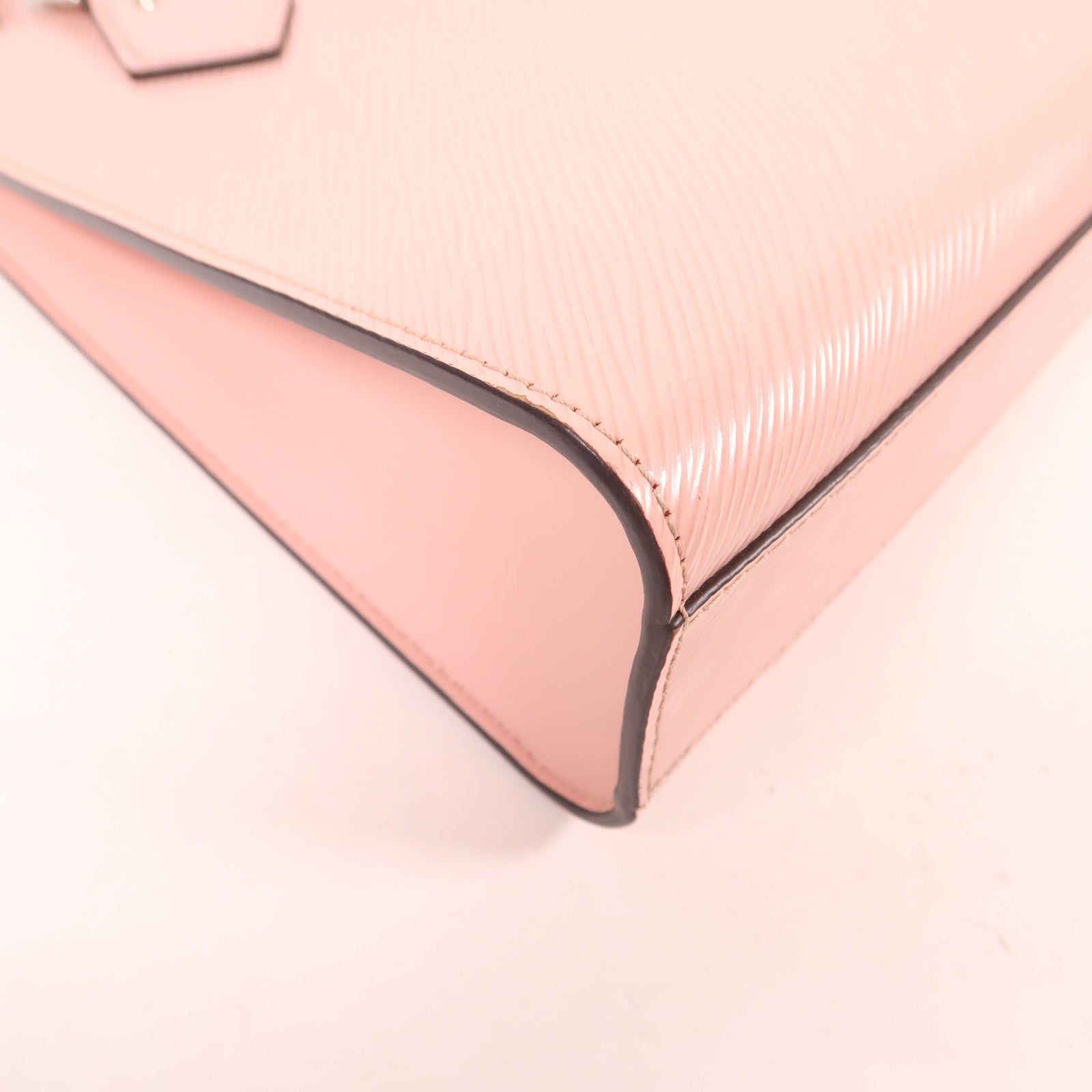 LOUIS VUITTON LV SHW Sac Plat BB 2 Way Shoulder Bag M58659 Epi Pink