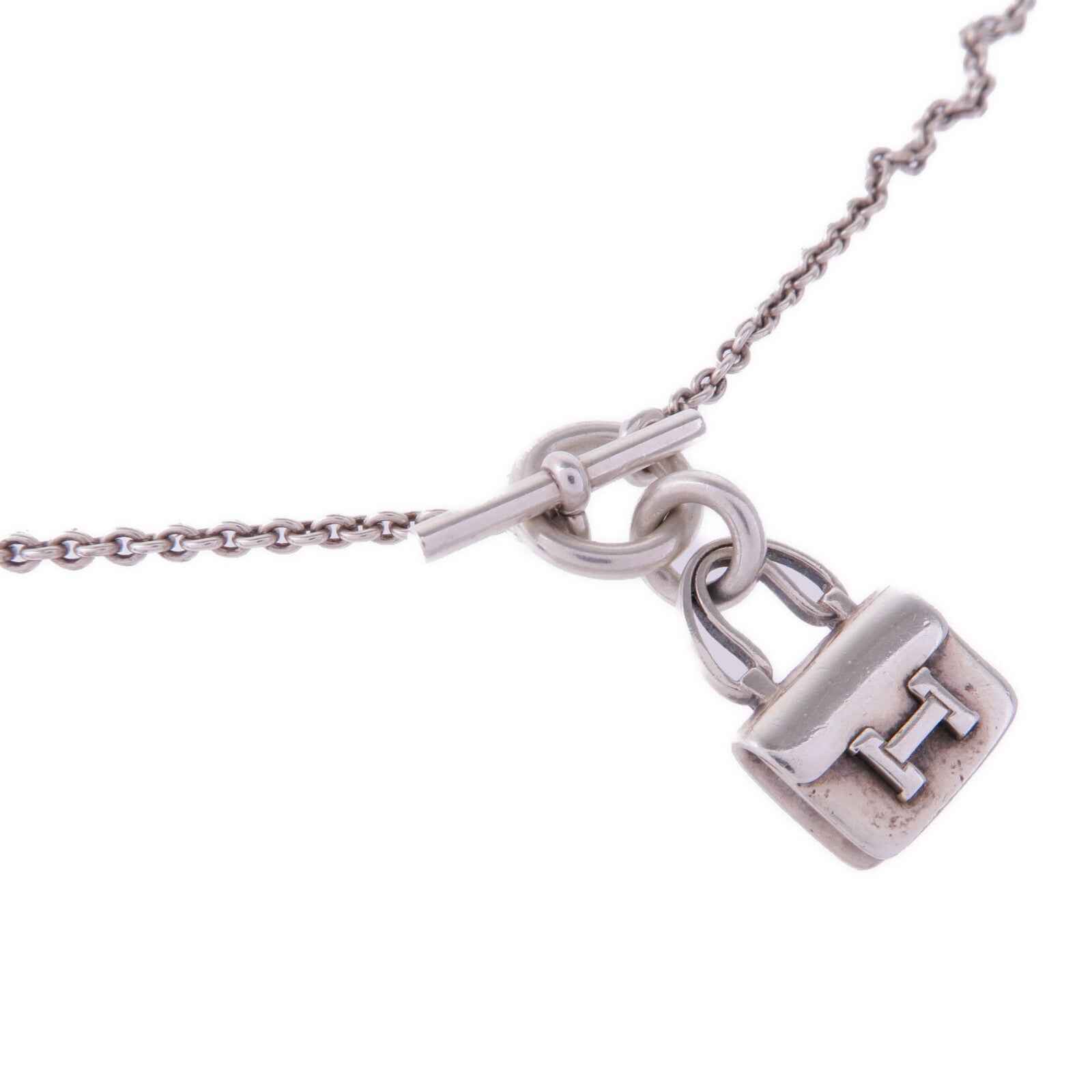 HERMES 925純銀Amulettes Constance Pendant項鍊