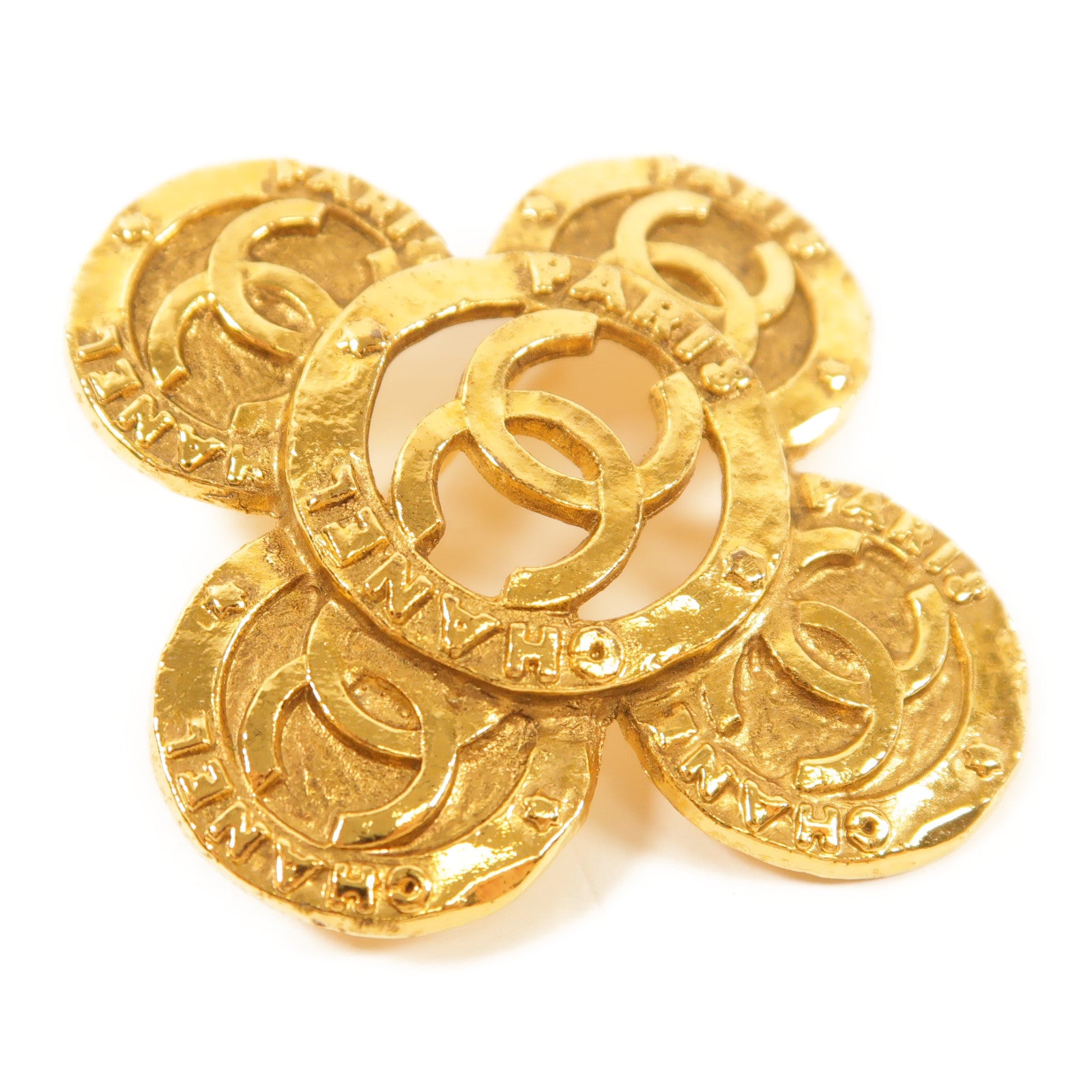 CHANEL 【激減優惠】金屬Brooch胸針